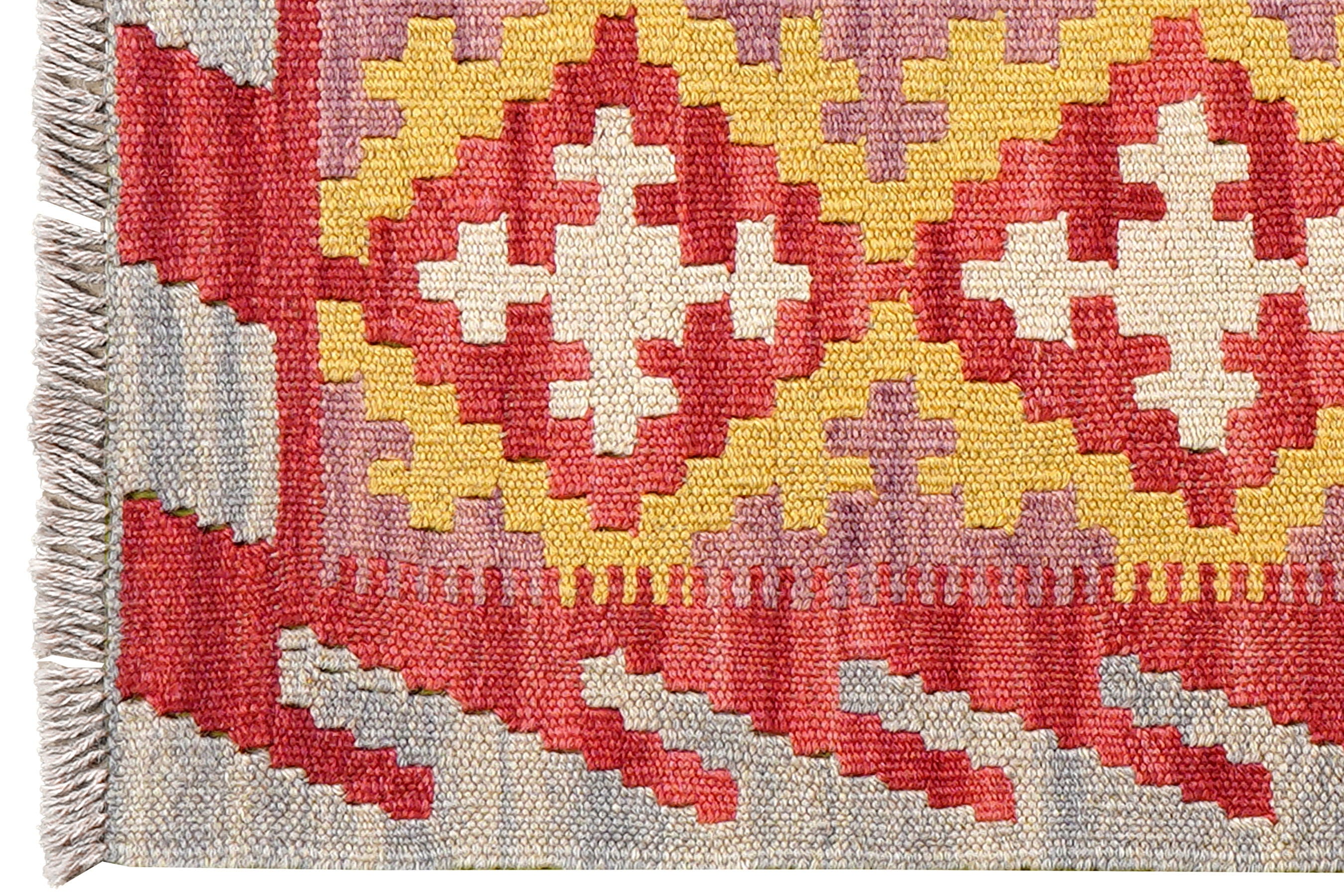 Kilim Gashgai Teppich Mehrfarbig