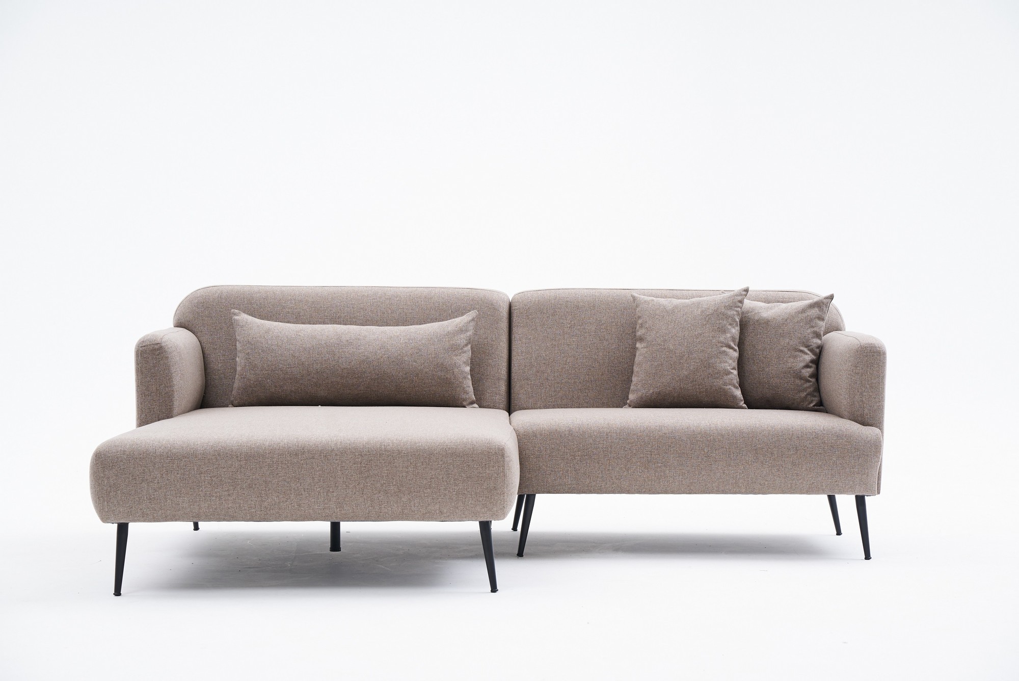 Revos Sofa Récamiere Links Braun