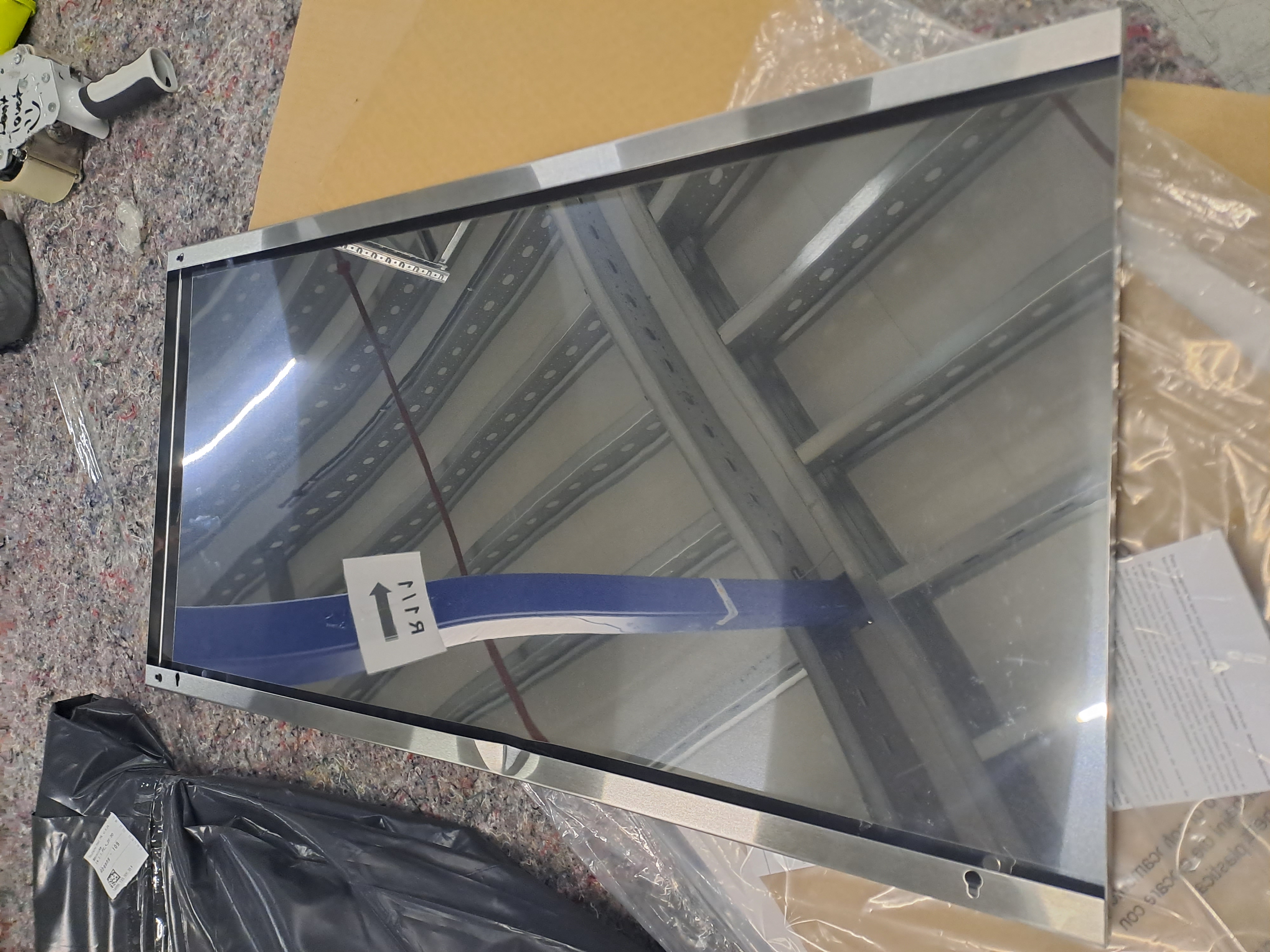 Muro Magnettafel Edelstahl Matt 80 x 40 cm
