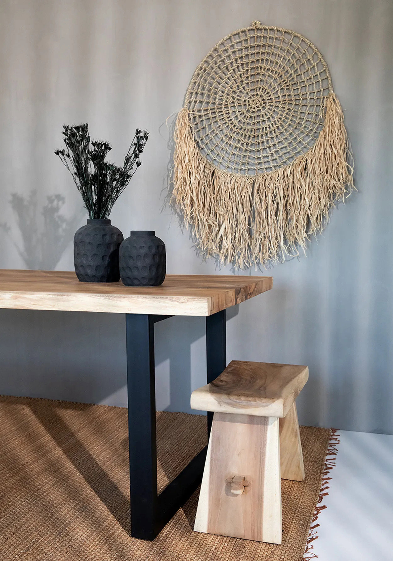 Trendy Vase Schwarz