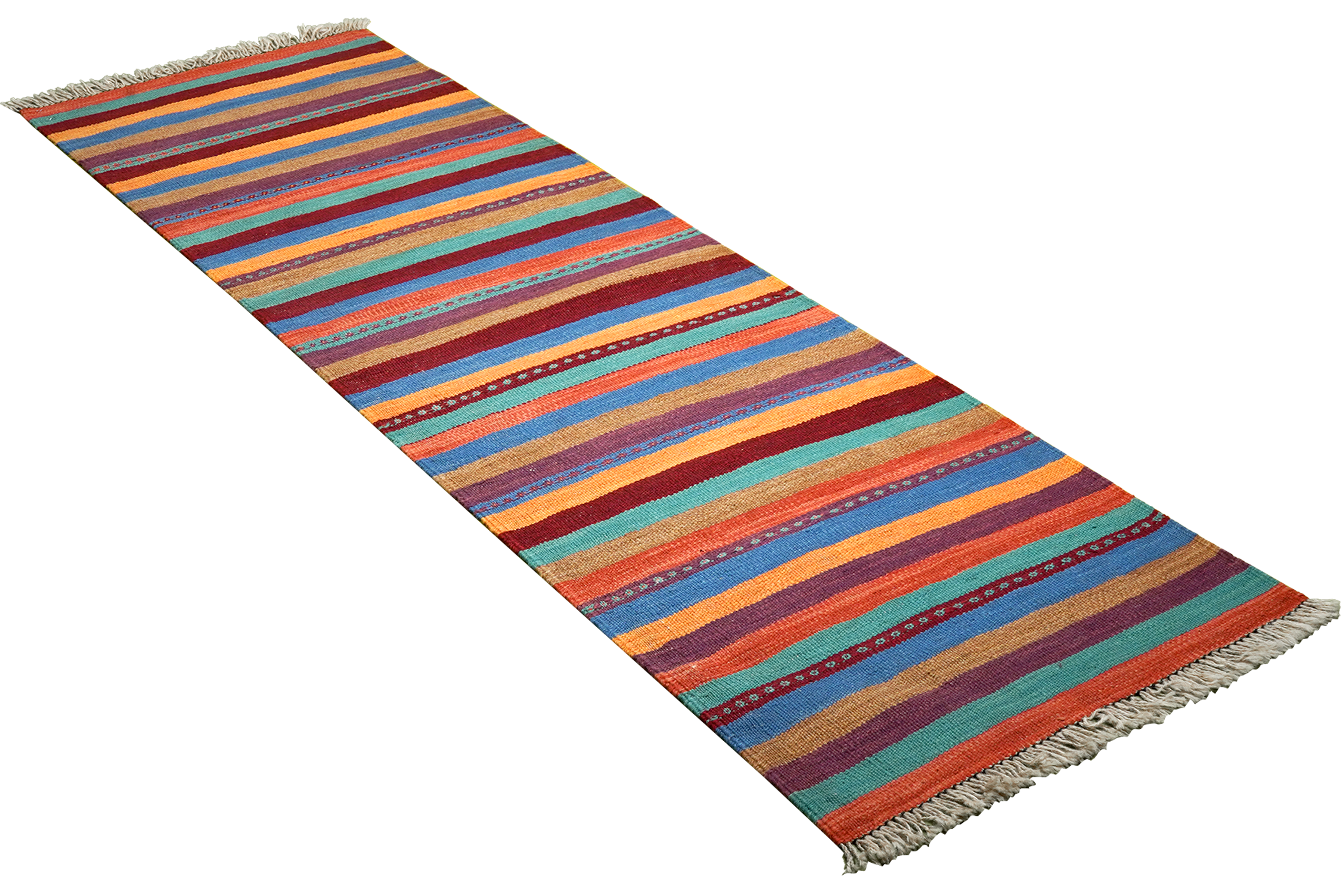 Kilim Gashgai Teppich Mehrfarbig