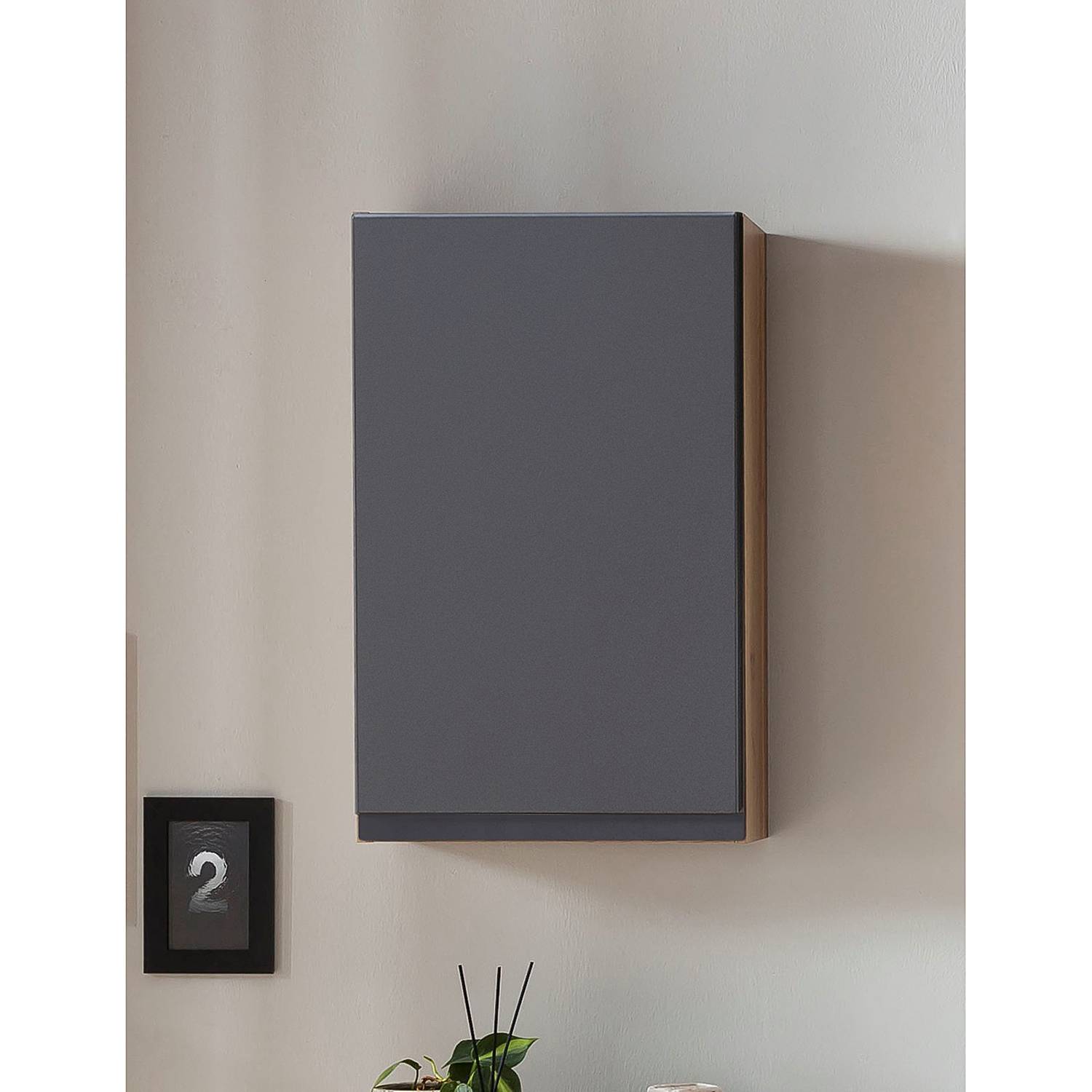 Roccolo Wall Cabinet Matte Grey 40 cm