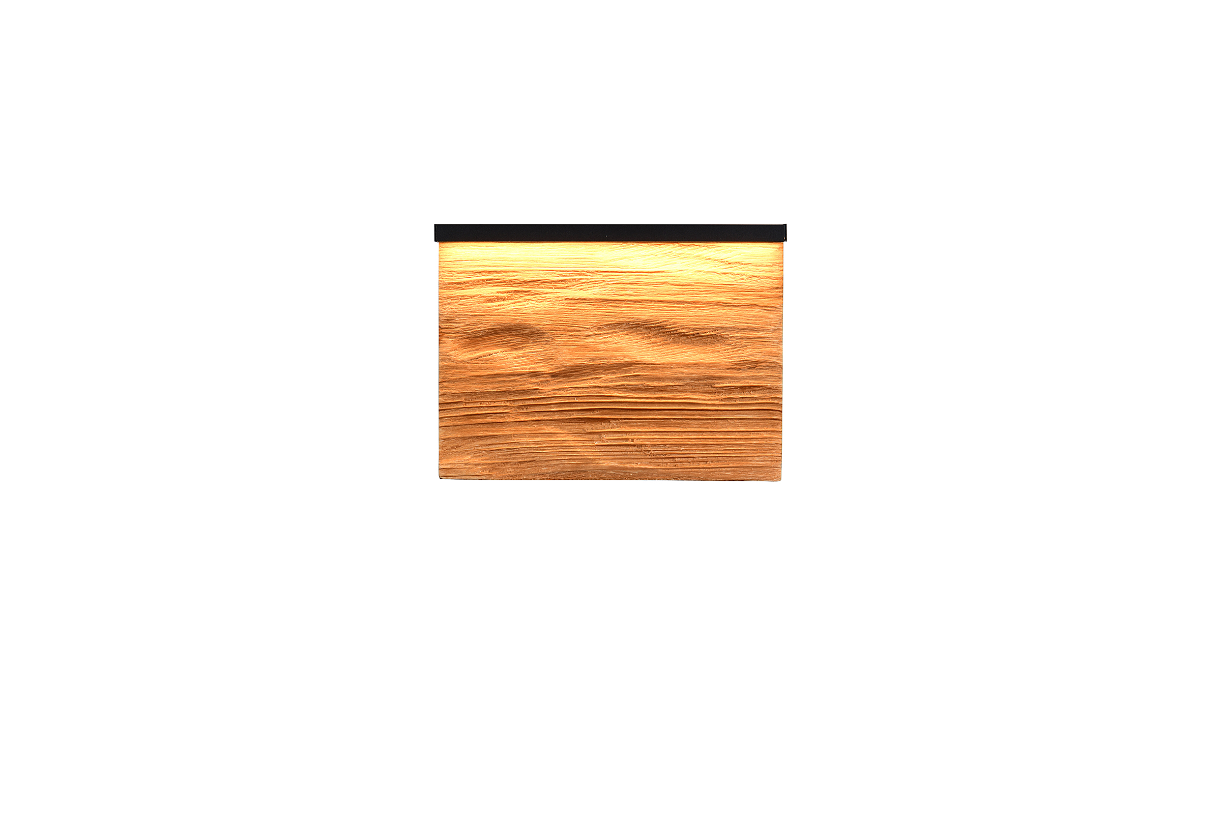 LED wall lamp Kalea 1-light pine iron 20 cm