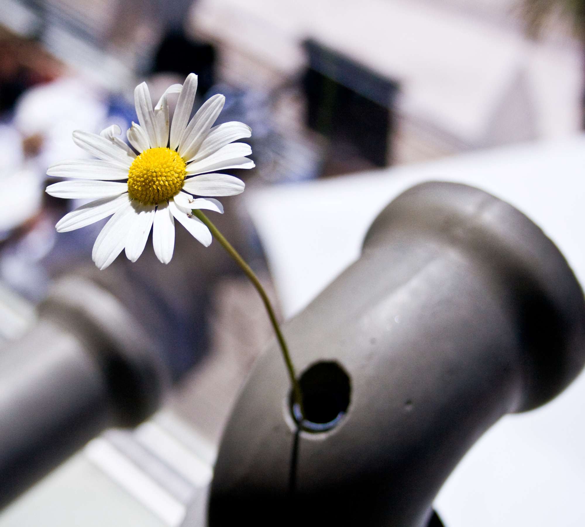 Pipeline 425 Vase Faserbeton Grau