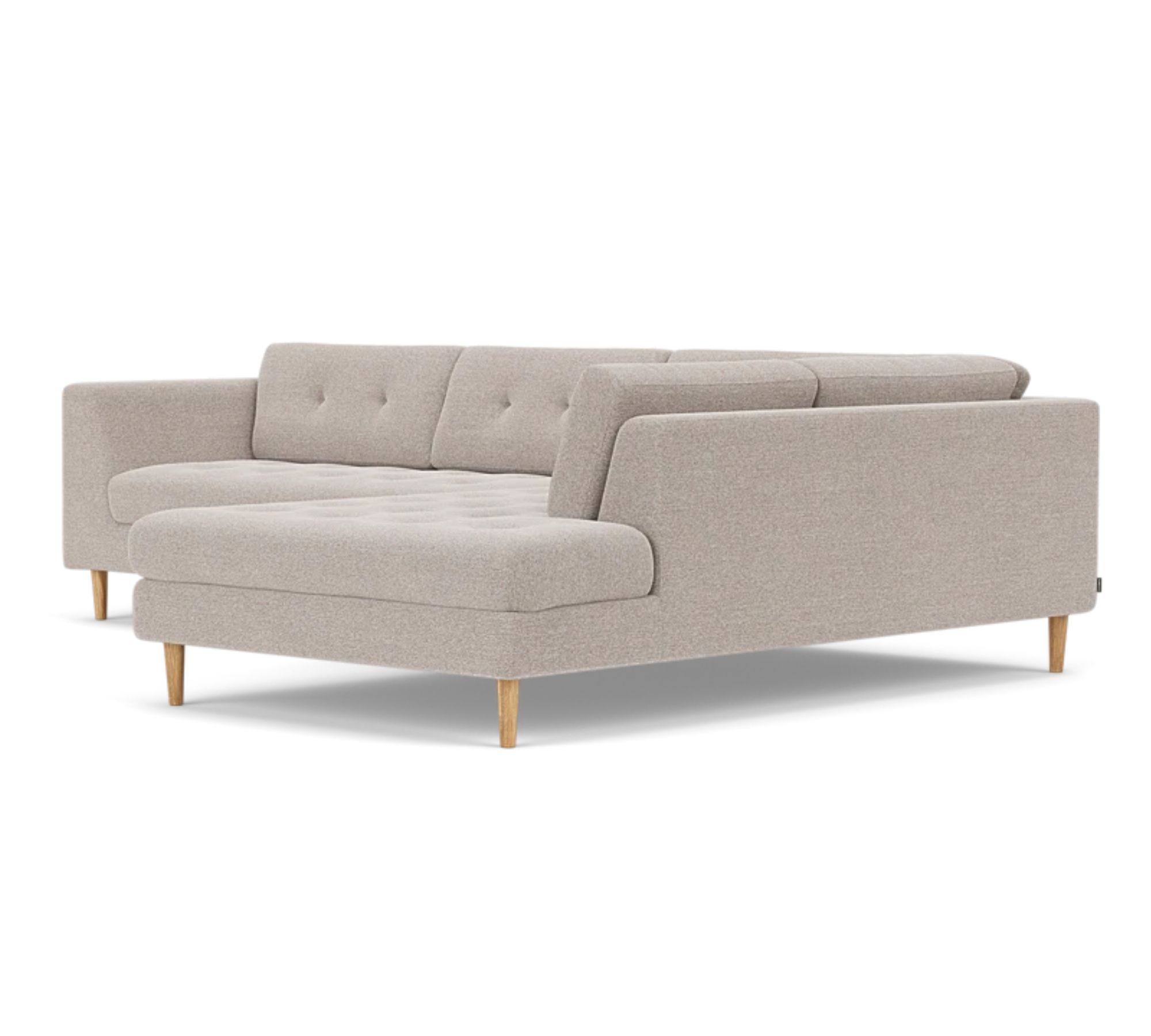 Nelson Ecksofa Récamiere Rechts Agnes Brown