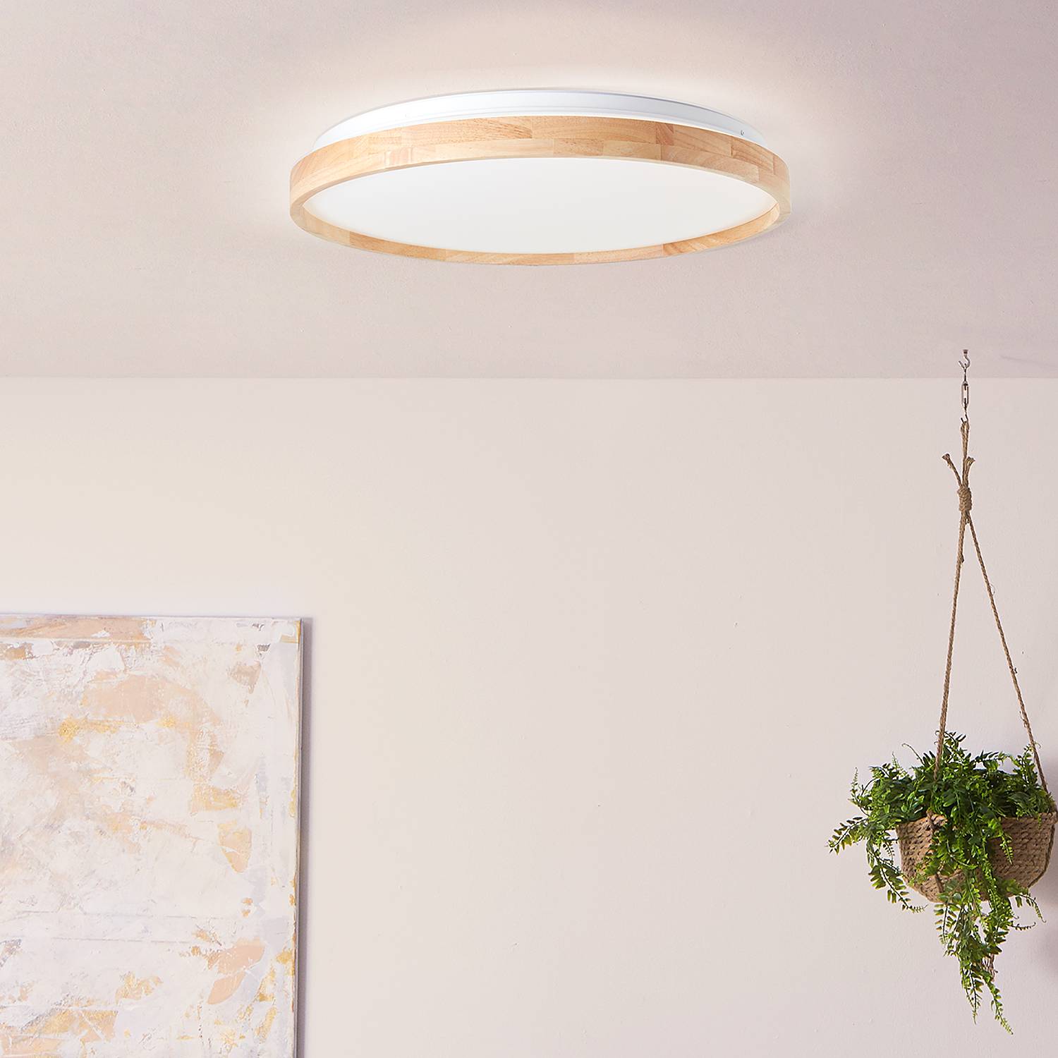 LED-Deckenleuchte Alson Weiß