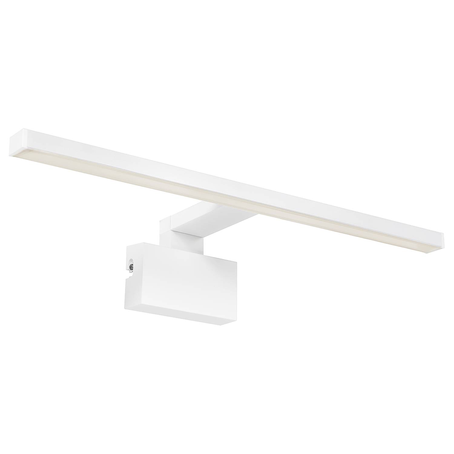LED-Badleuchte Marlee Aluminium Weiß