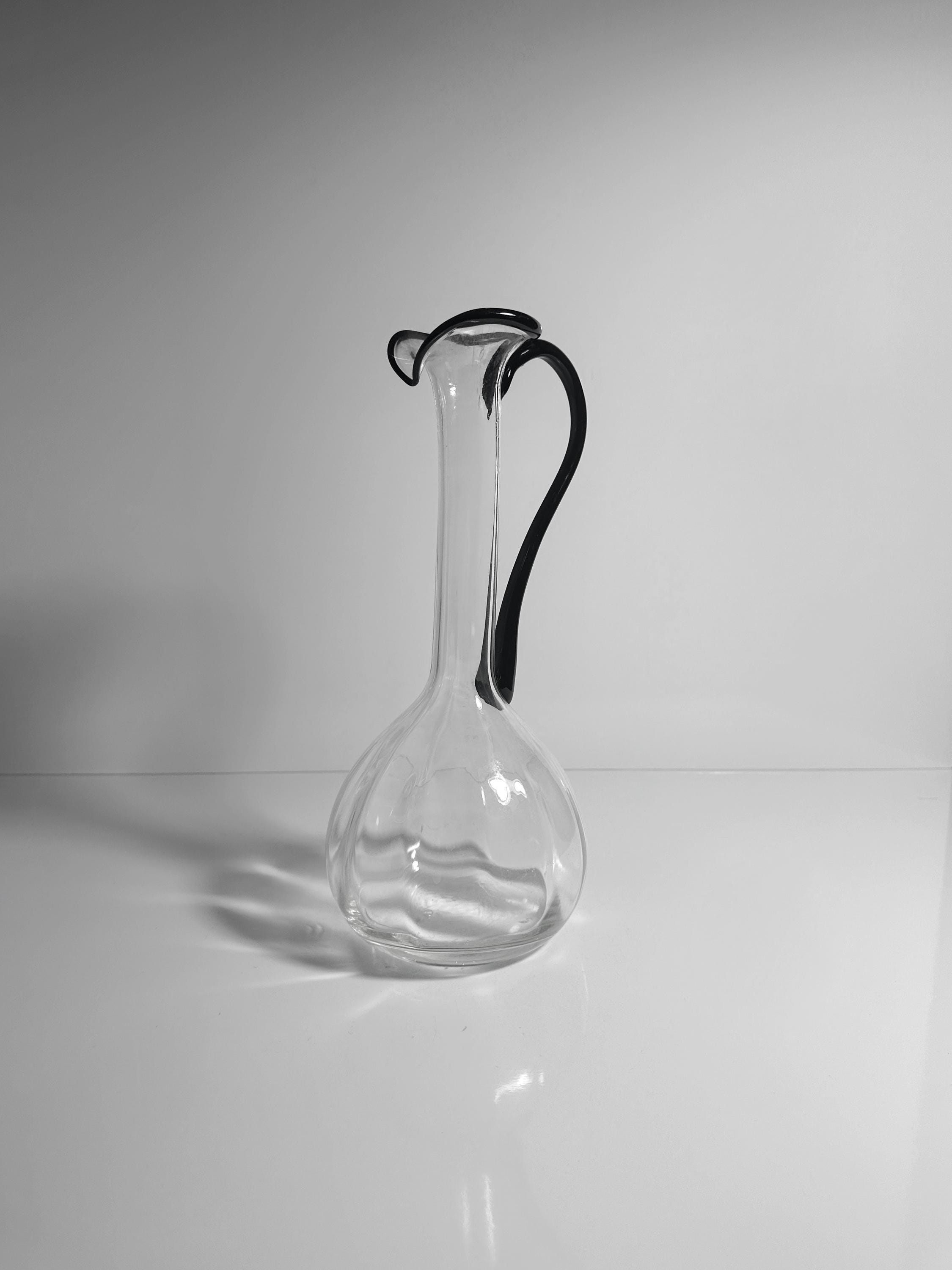 Vintage Henkelvase Muranoglas 1970er Jahre