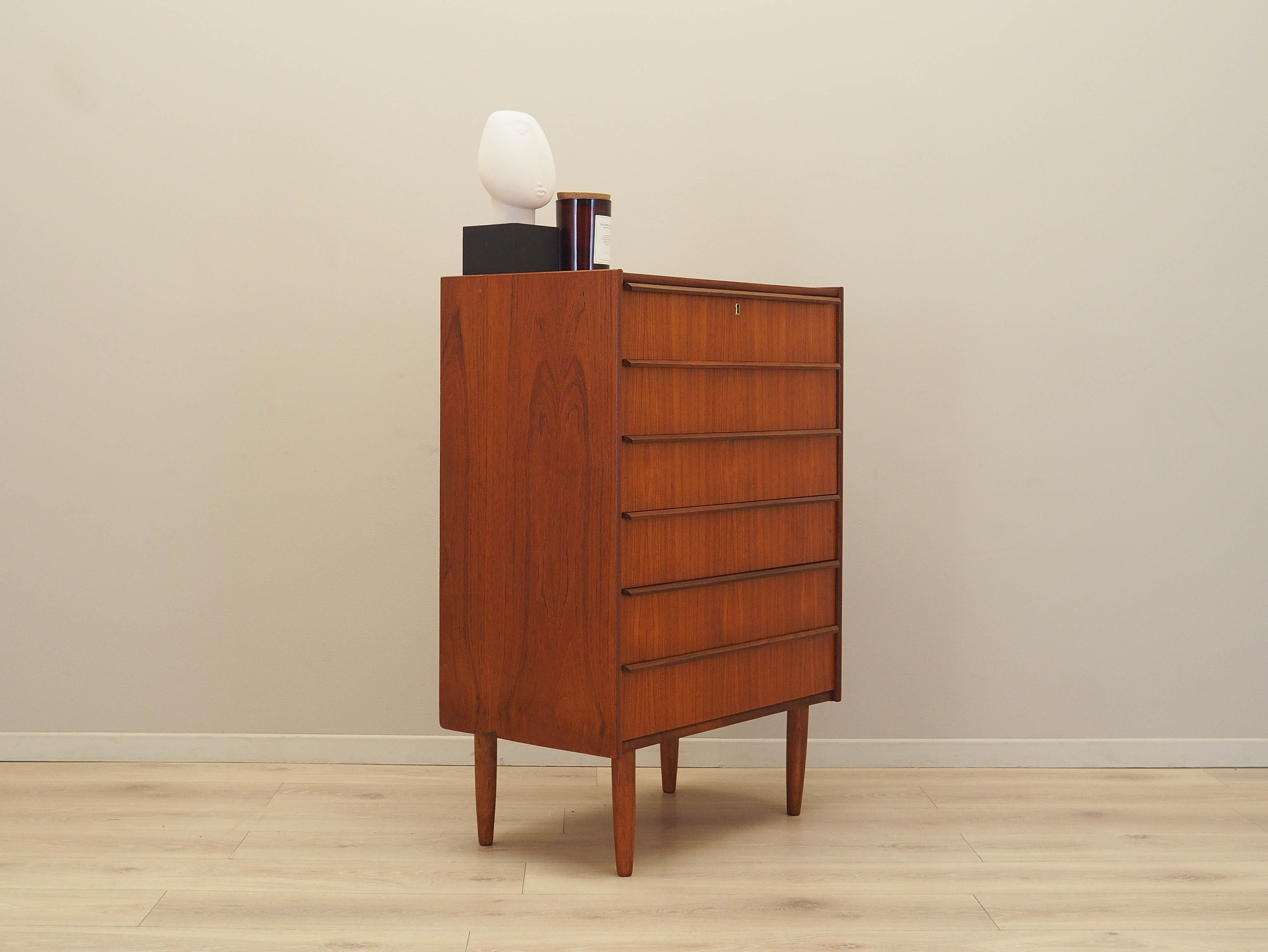 Teak-Kommode 1970er Jahre Braun