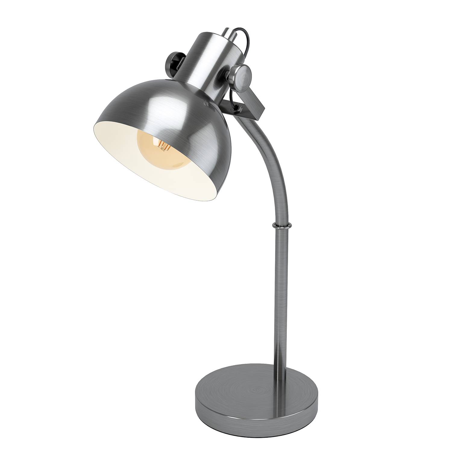 Table lamp Lubenham Steel 1-light