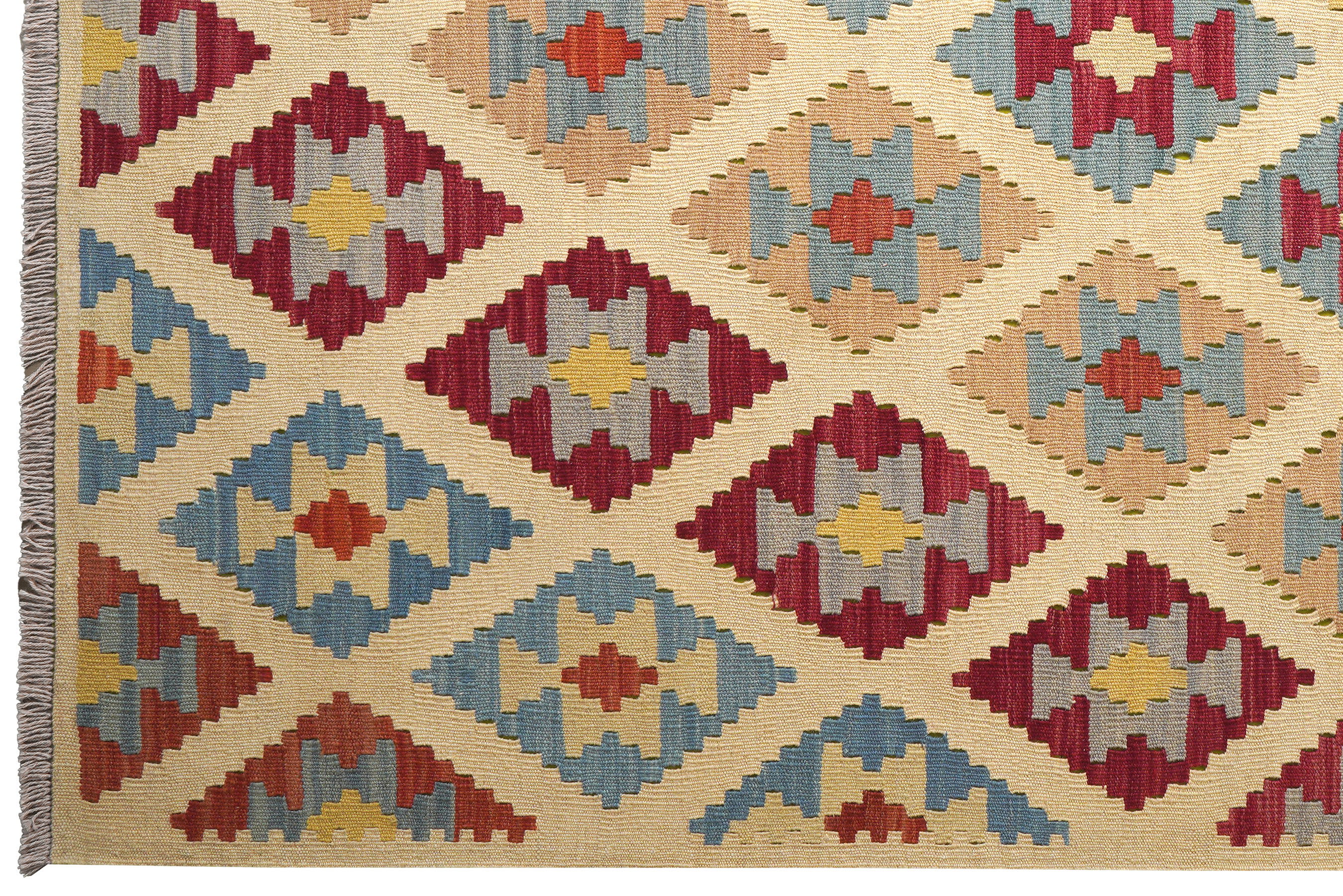 Kelim Gashgai Wool Multicolored