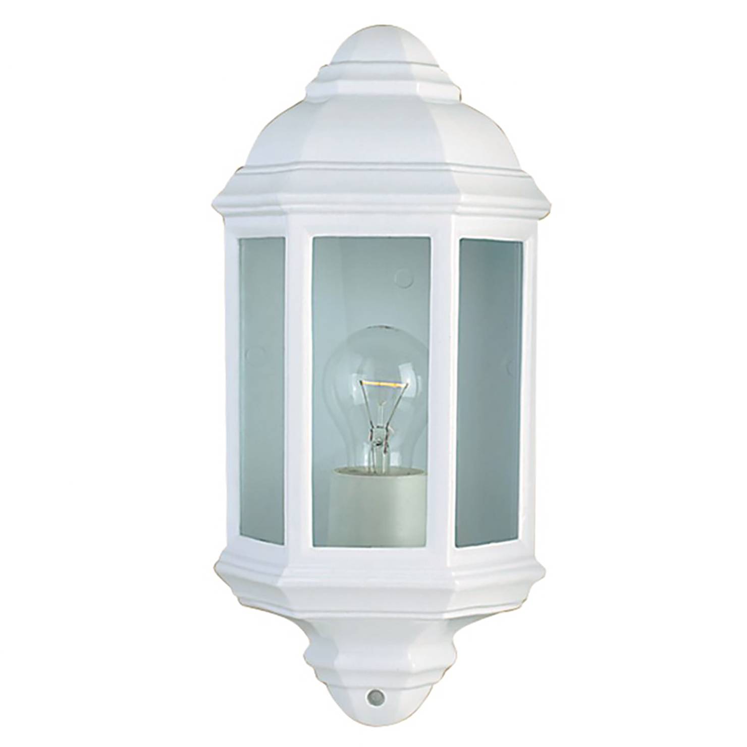 Wandleuchte Outdoor I Klarglas Aluminium
