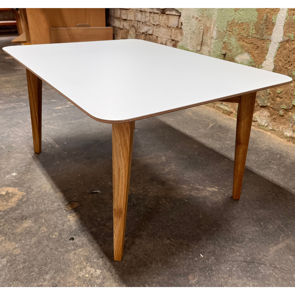 Beluga Couchtisch Holz Weiß