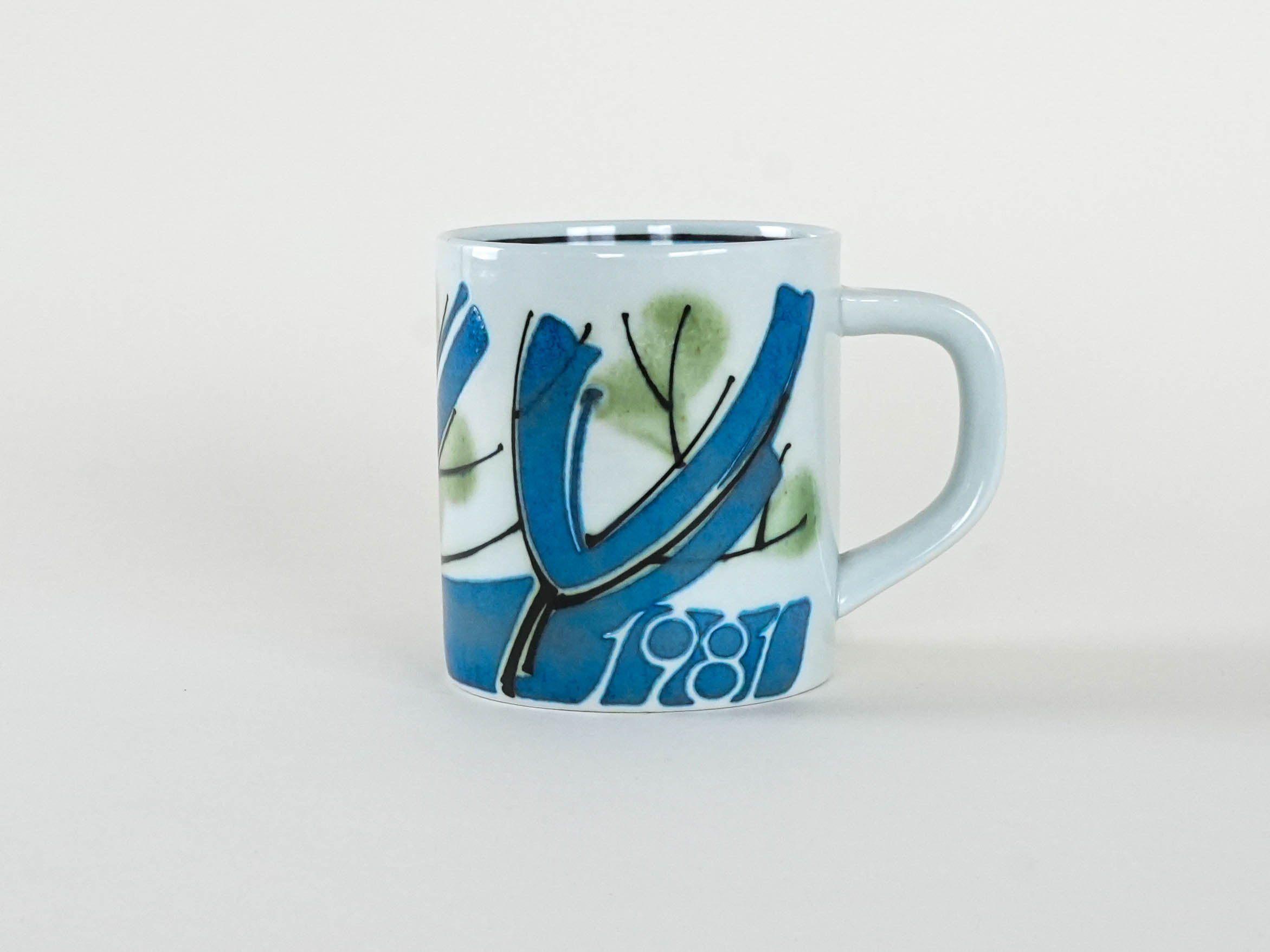 Collectible mug Porcelain Multicolored