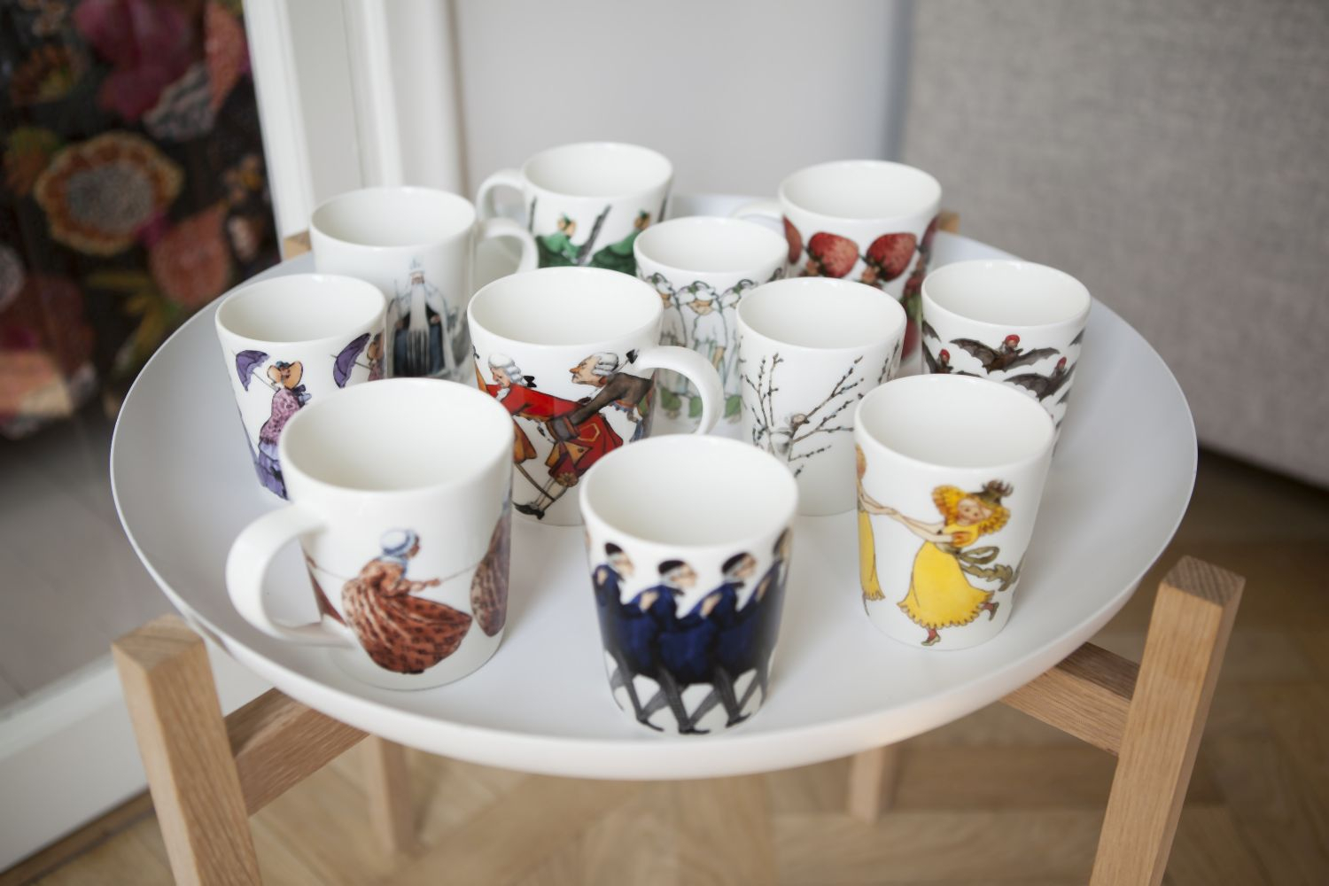 Elsa Beskow Tasse Mehrfarbig
