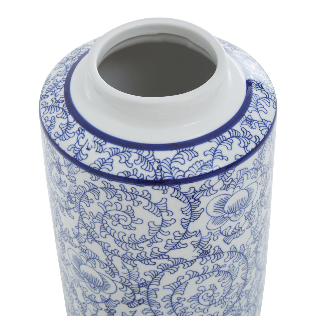 Calix Ceramic vessel Blue White
