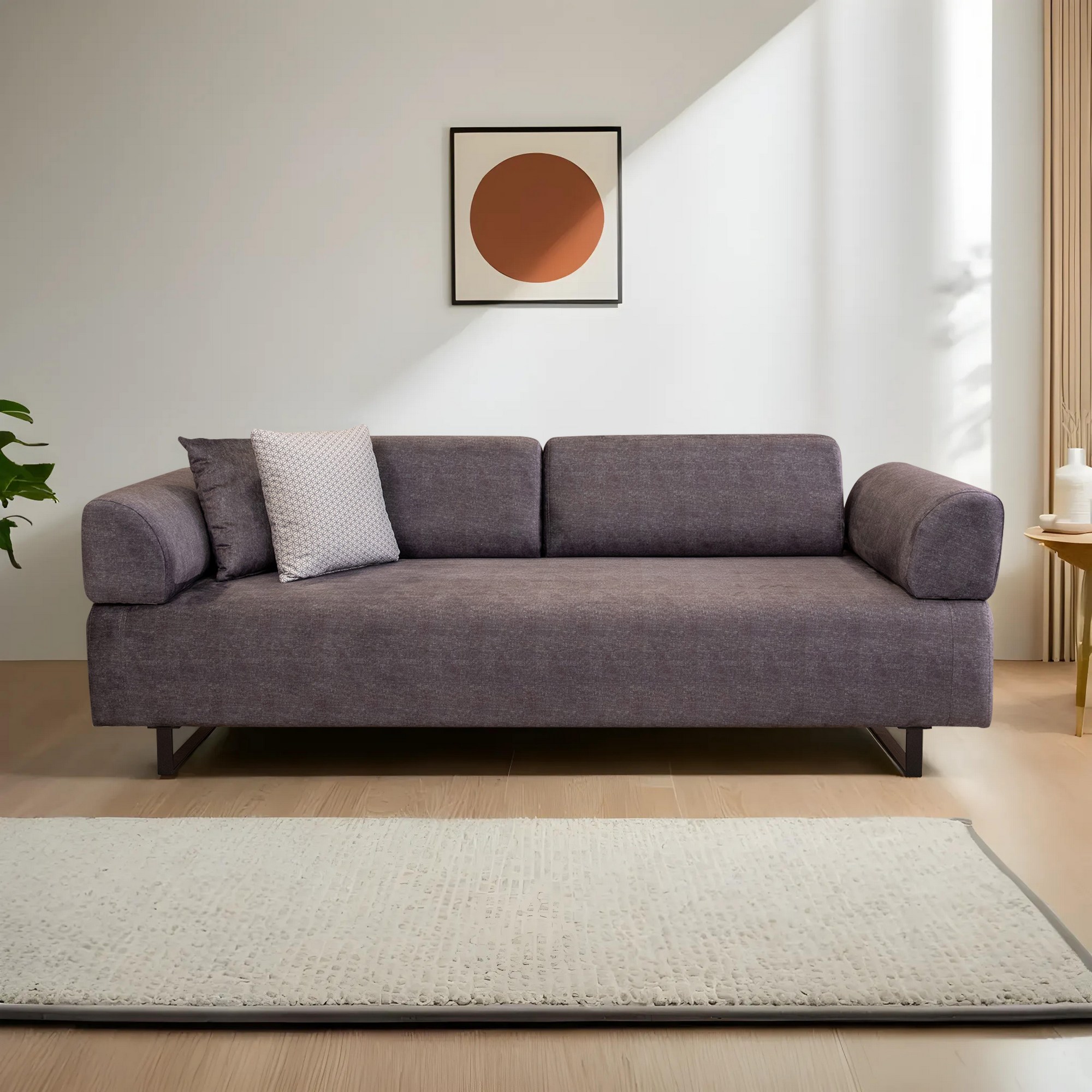 Infinity 3-Sitzer Sofa Anthrazit