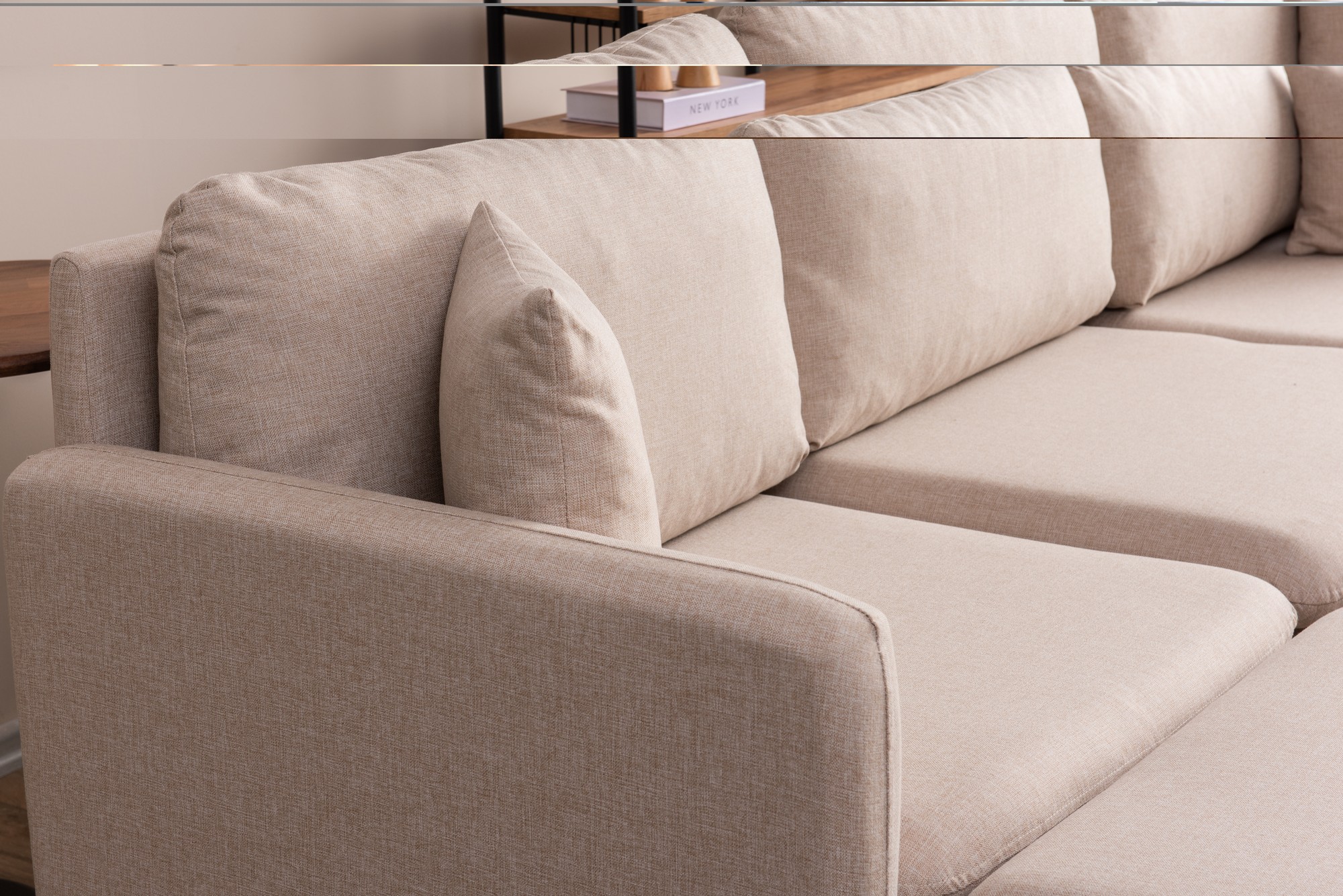Reya corner sofa cream