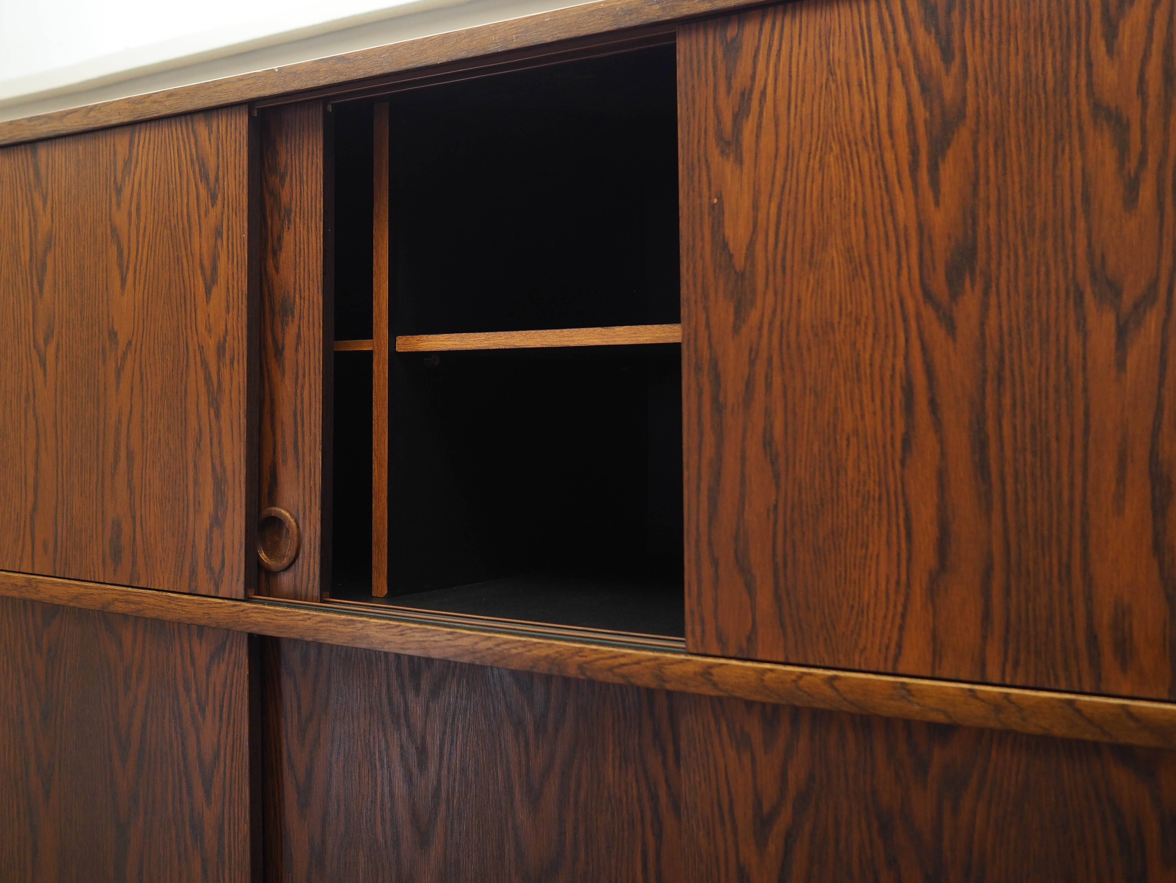 Oak cabinet Brown 1970s