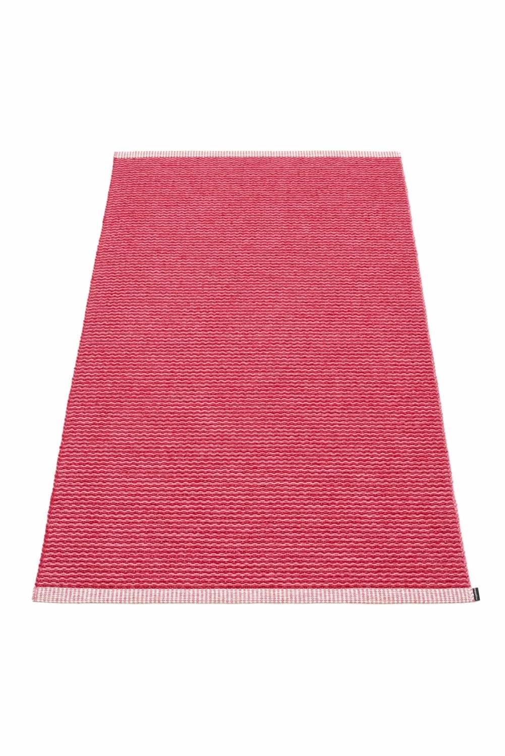 Mono Teppich Pink