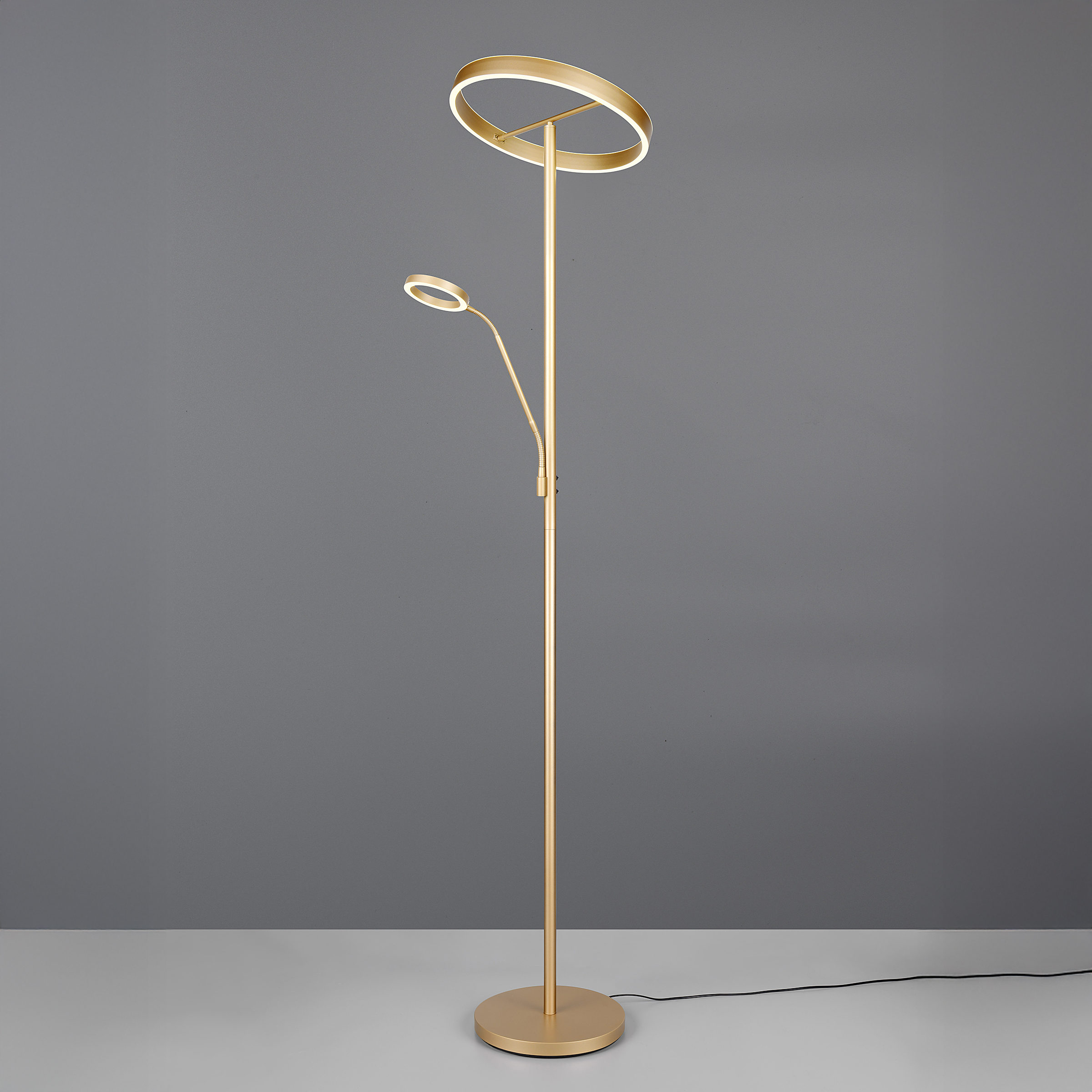 Willis LED-Stehleuchte Eisen 1-flammig