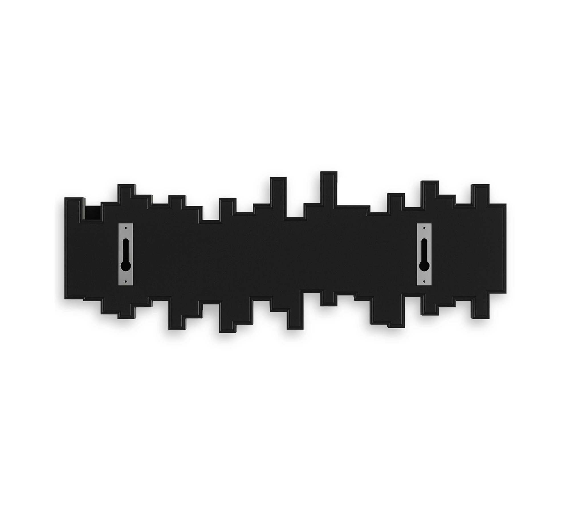 Clothes rail slats Plastic Black