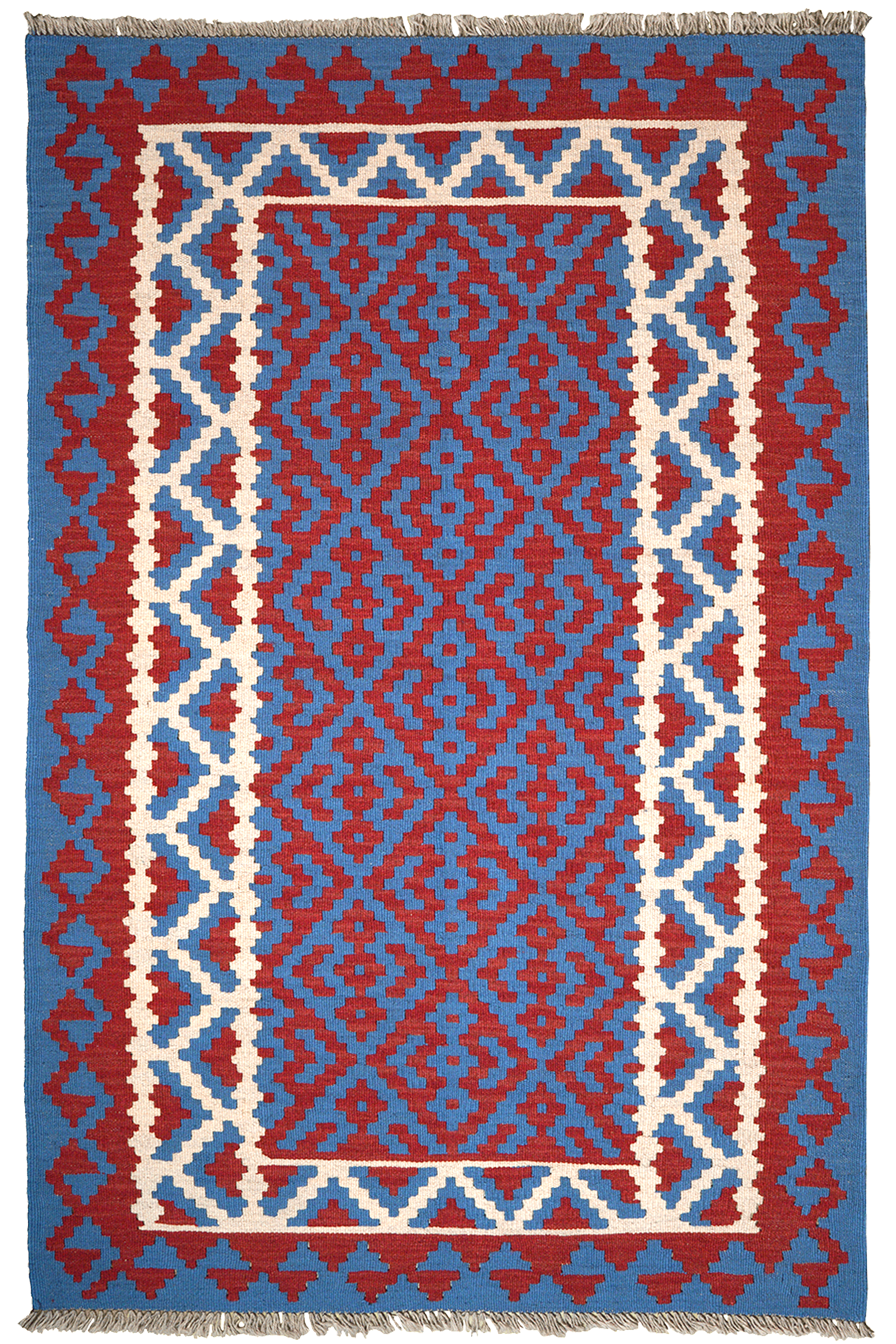 Kilim Gashgai Teppich Mehrfarbig