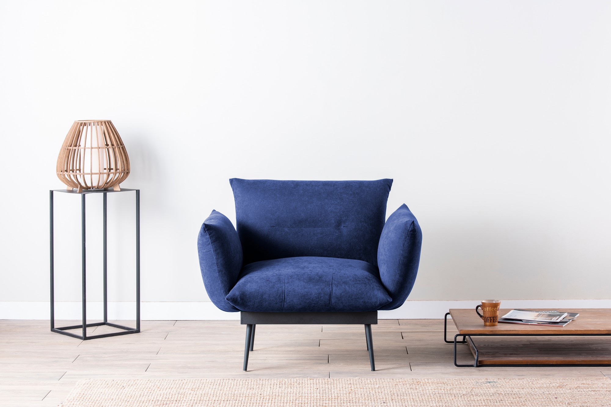Jax GR125 Solo Armchair Navy Blue