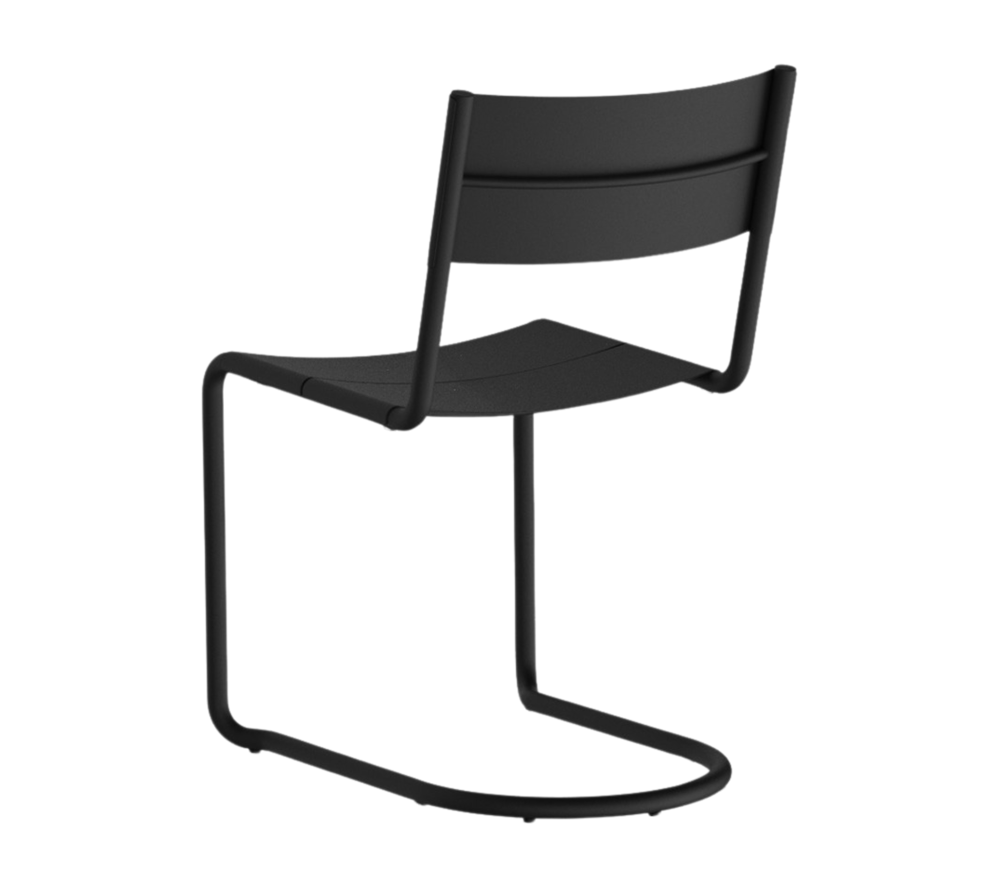 Sine Chair Stackable Black