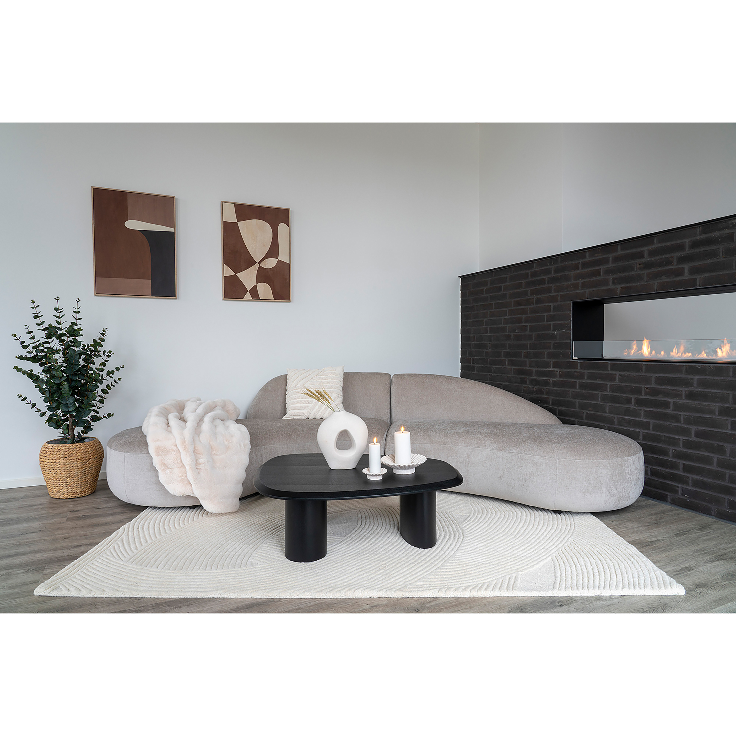 Coffee Table Selorejo Ash Black