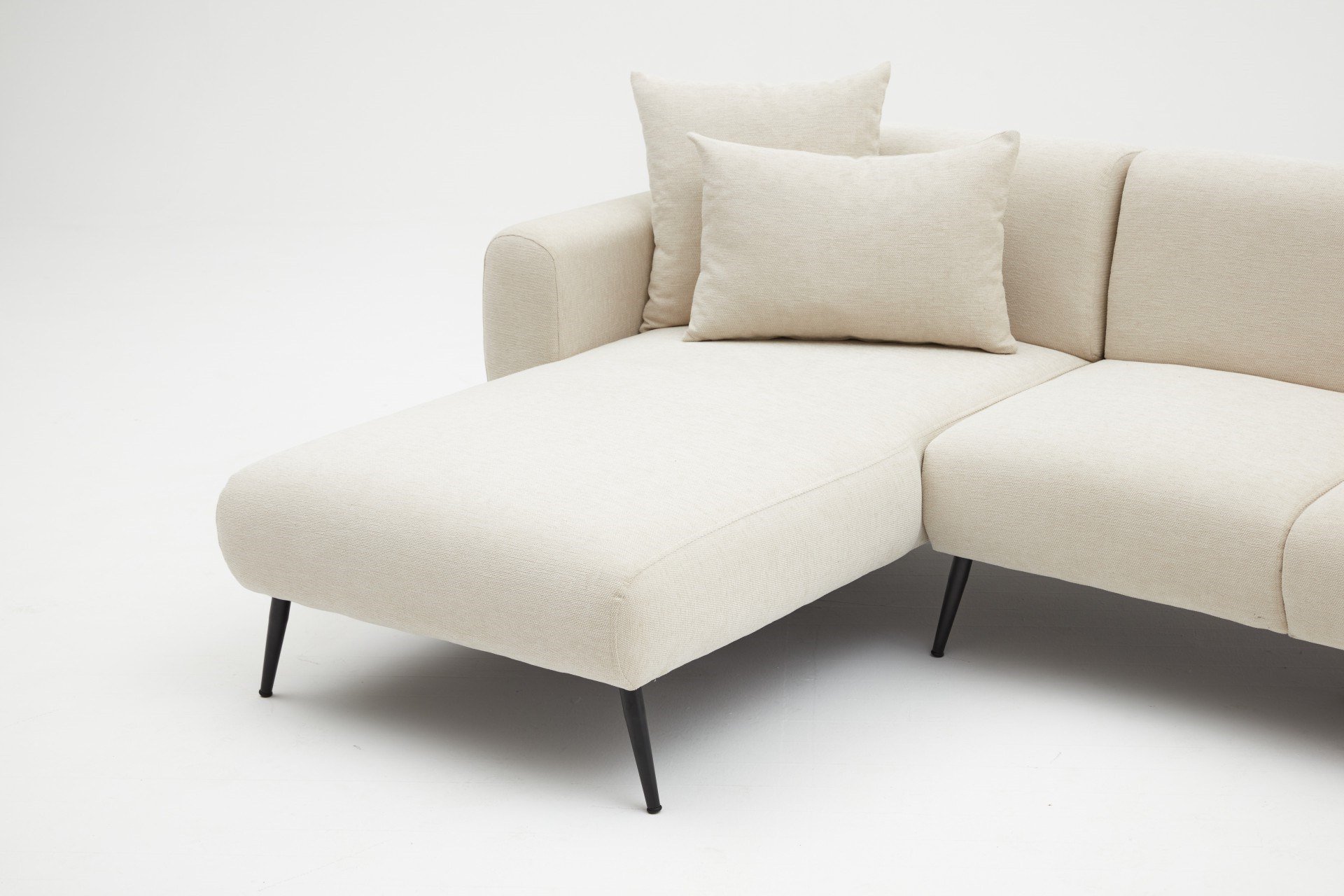 Side Sofa Récamiere Links Creme