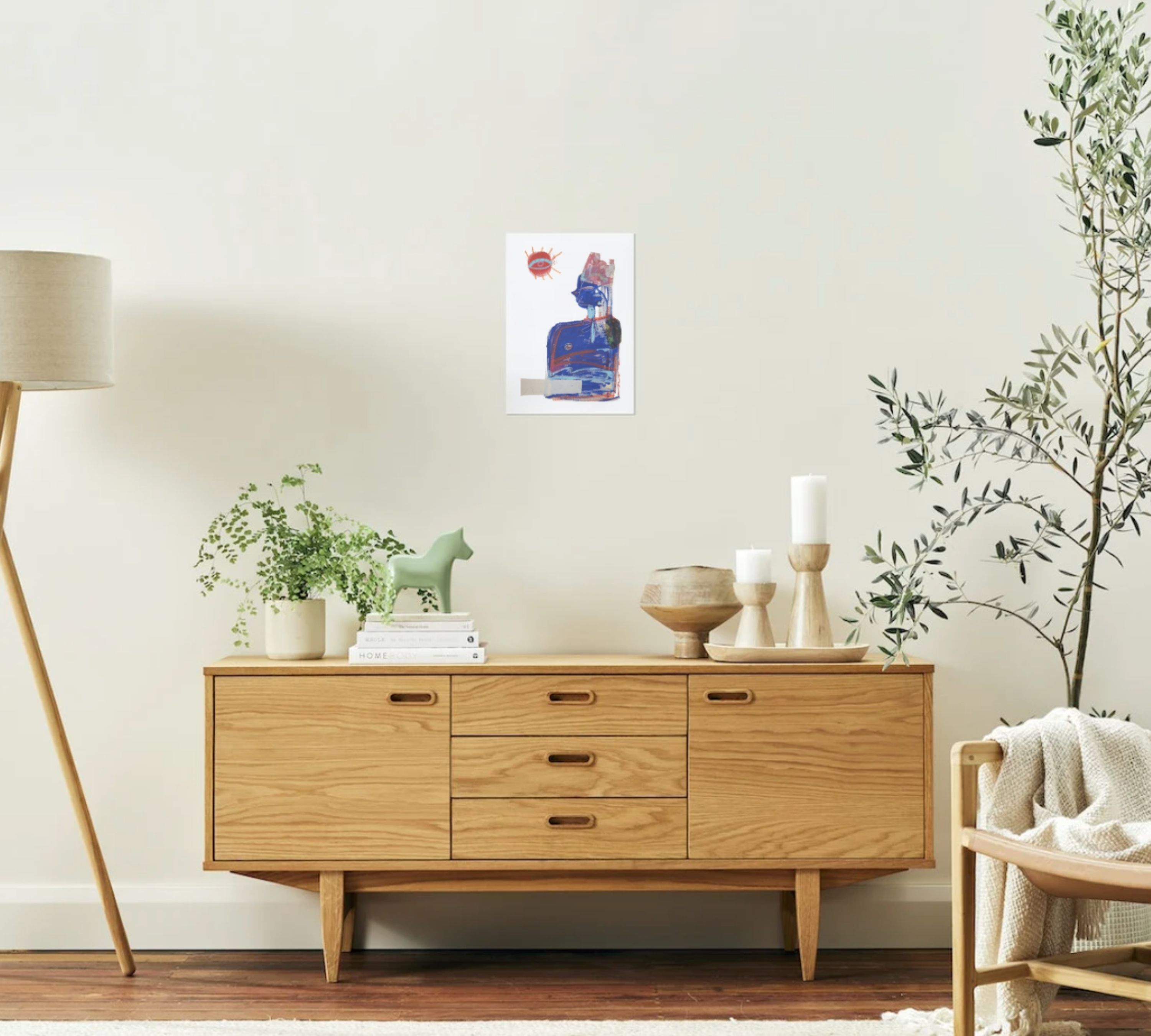 Dialogos Art printMulticolor