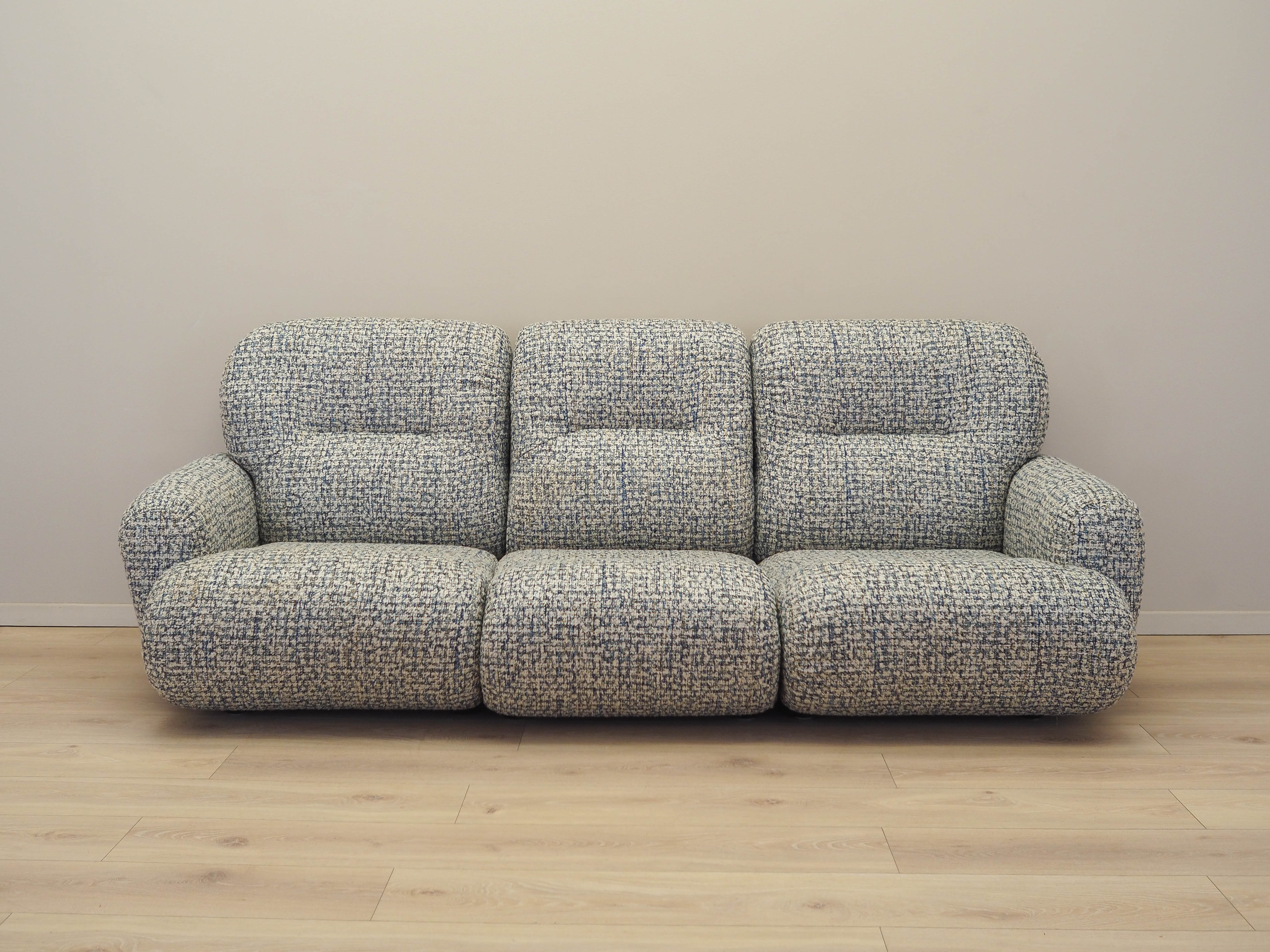 Modulares Sofa 3-teilig 1960er Jahre 