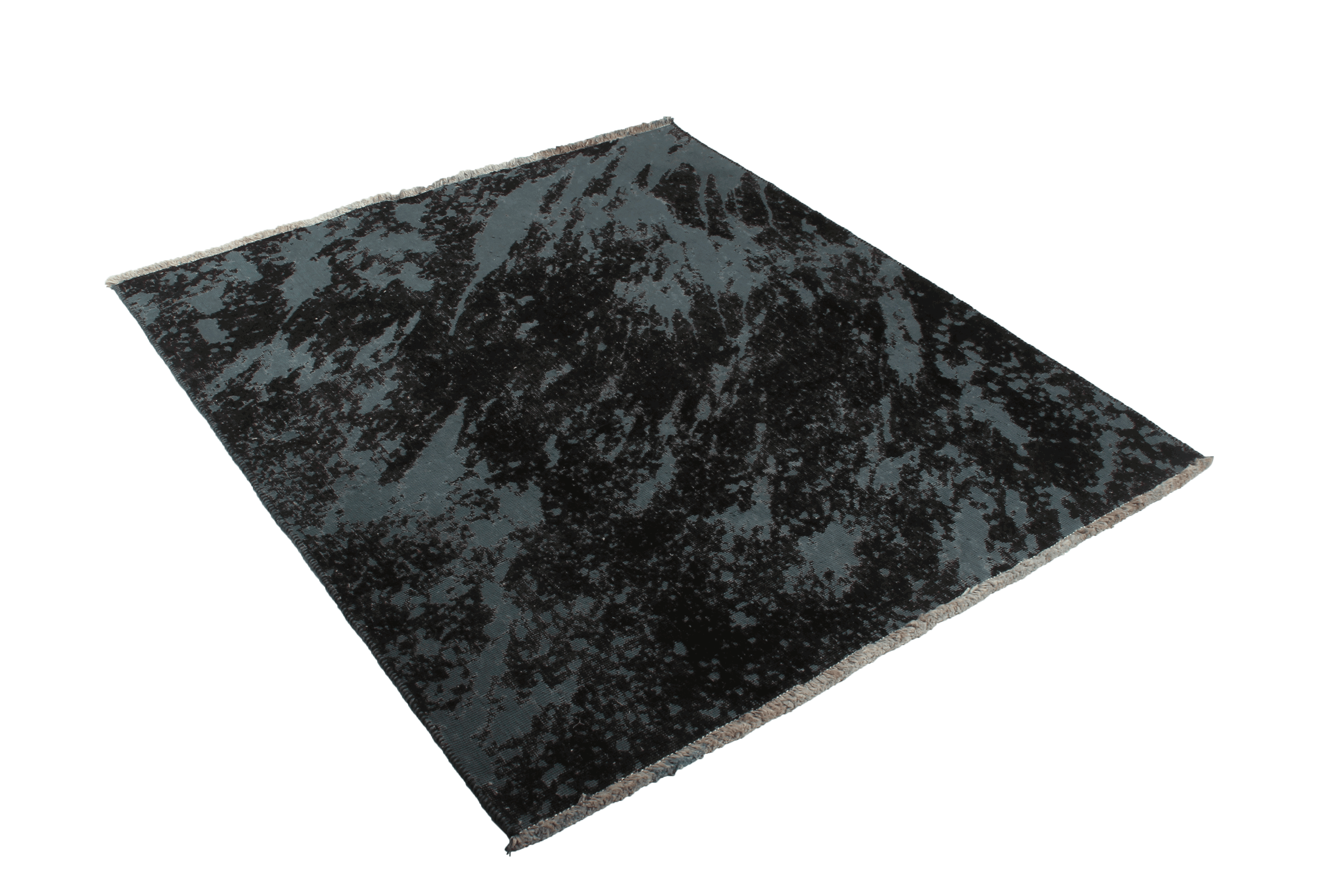 Vintage rug wool multicolored