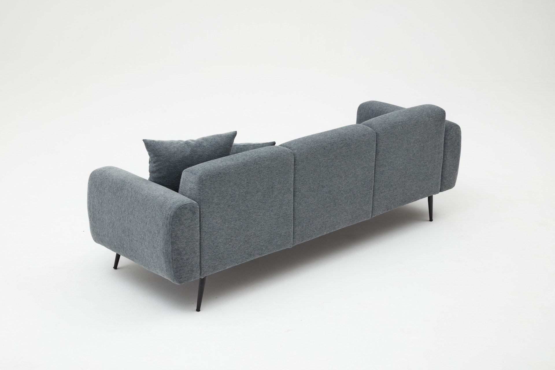 Side Sofa 3-Sitzer Anthrazit