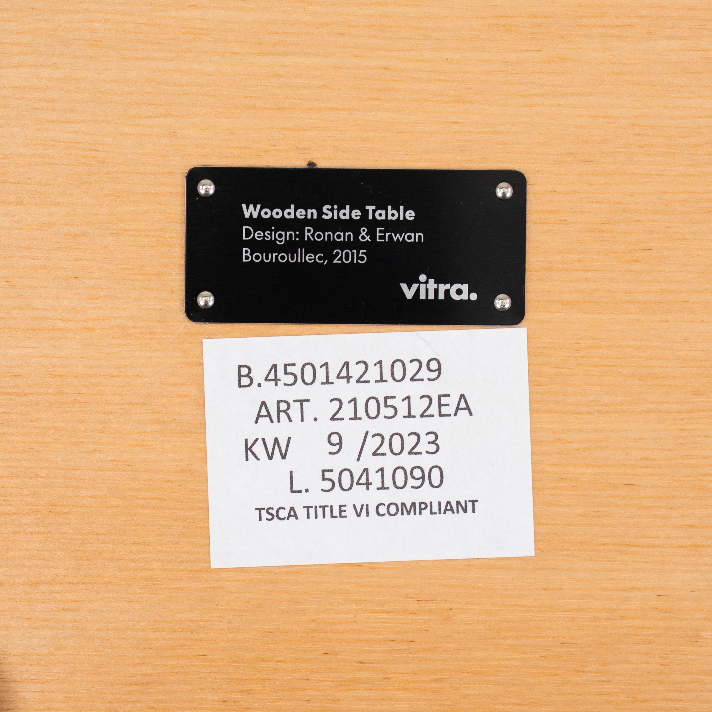 Side table Oak by Vitra