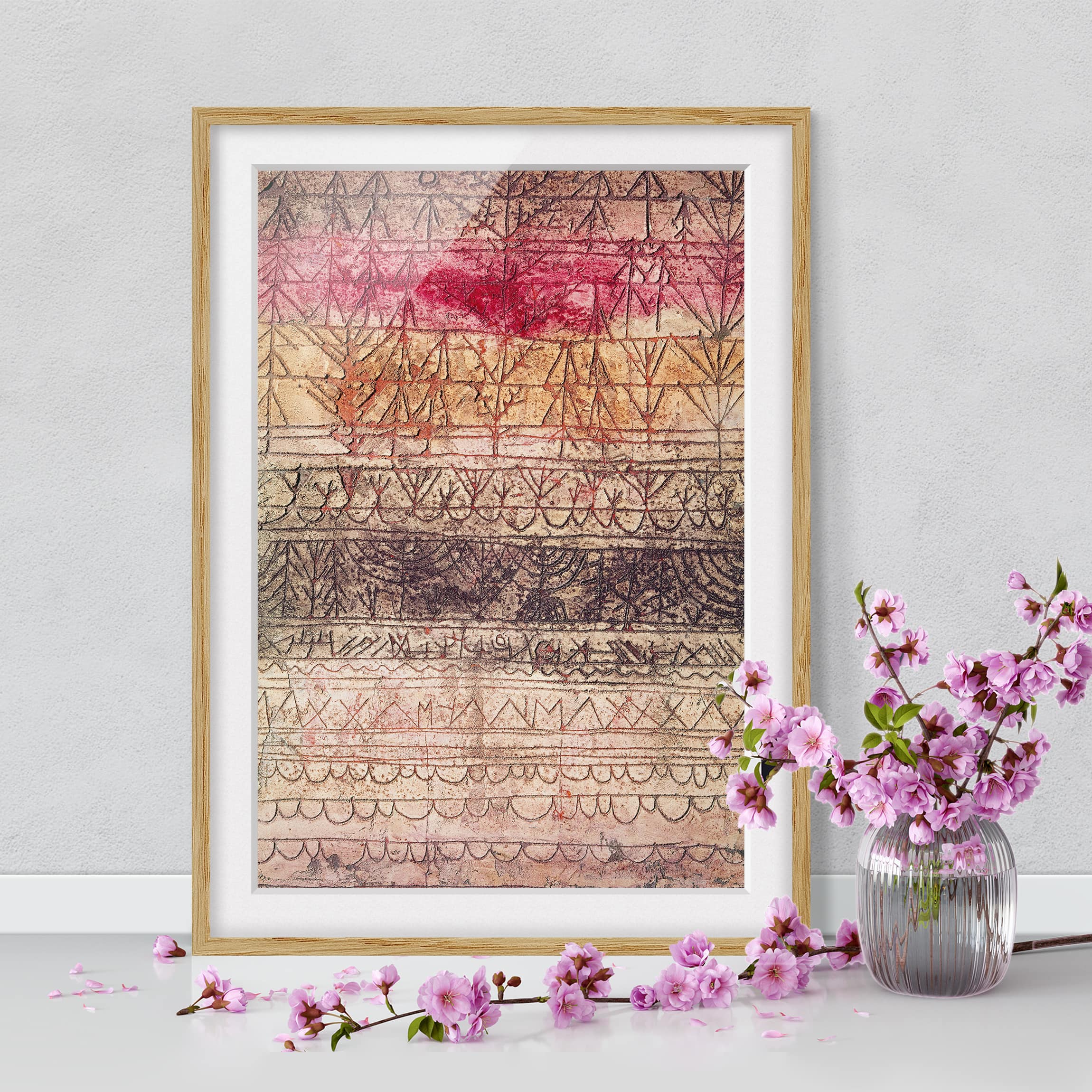 Bild Jungwaldtafel IV Eiche teilmassiv Eiche 40 x 55 cm