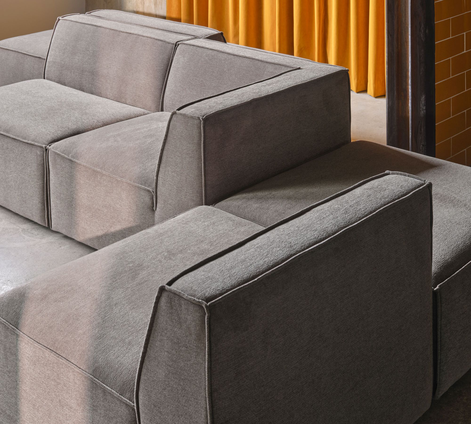 Dane 1-Seater Module Impression Greige