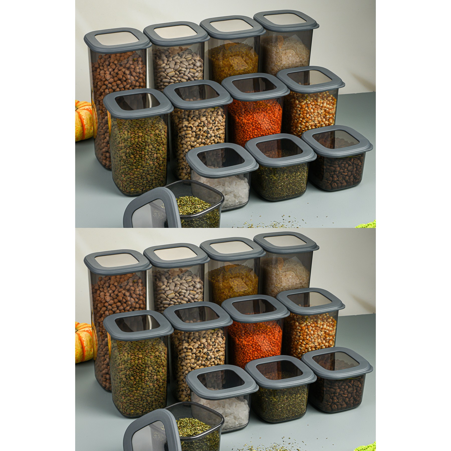 Storage boxes 24-piece