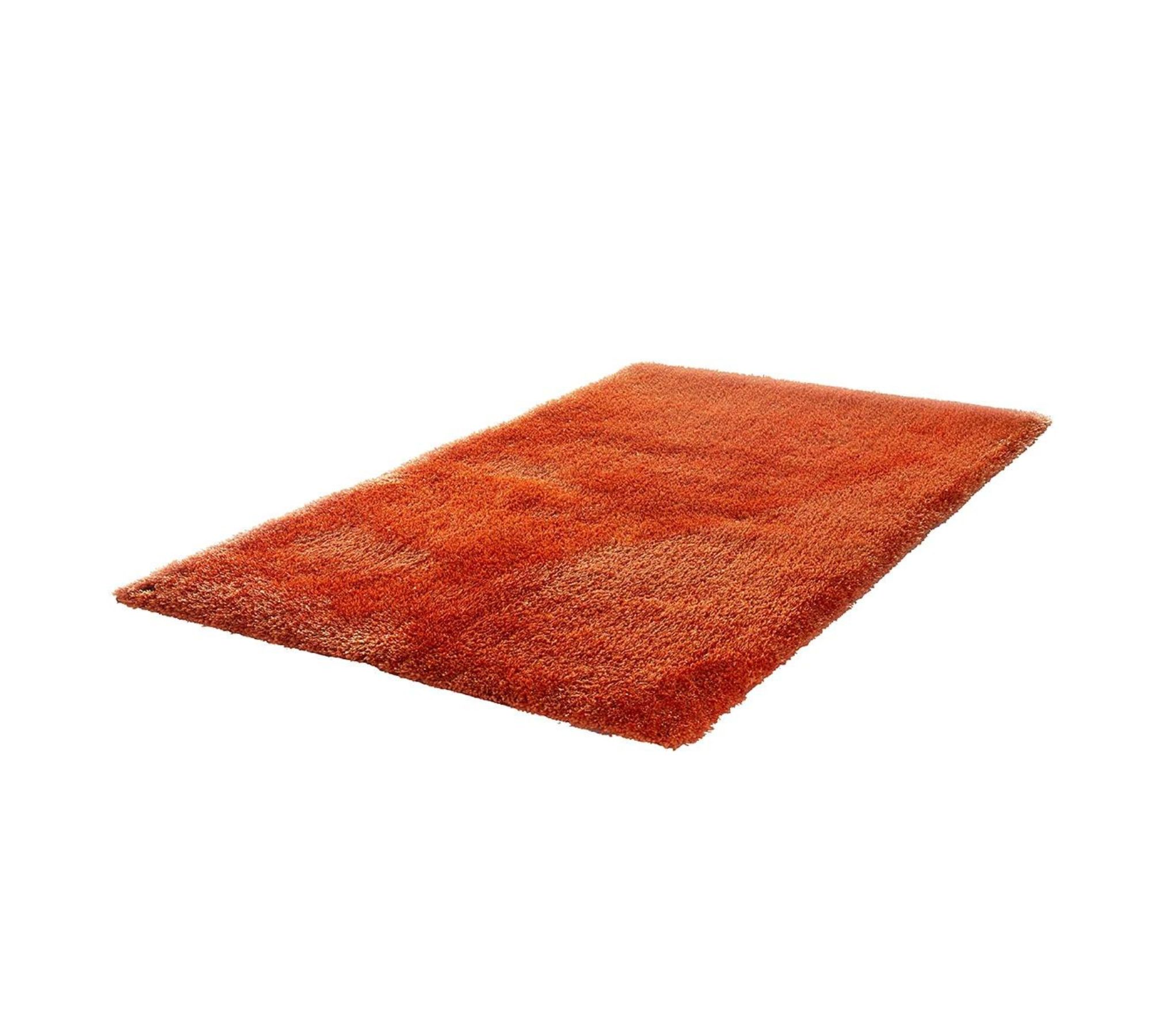 Teppich Kunstfaser Orange 190 x 190 cm