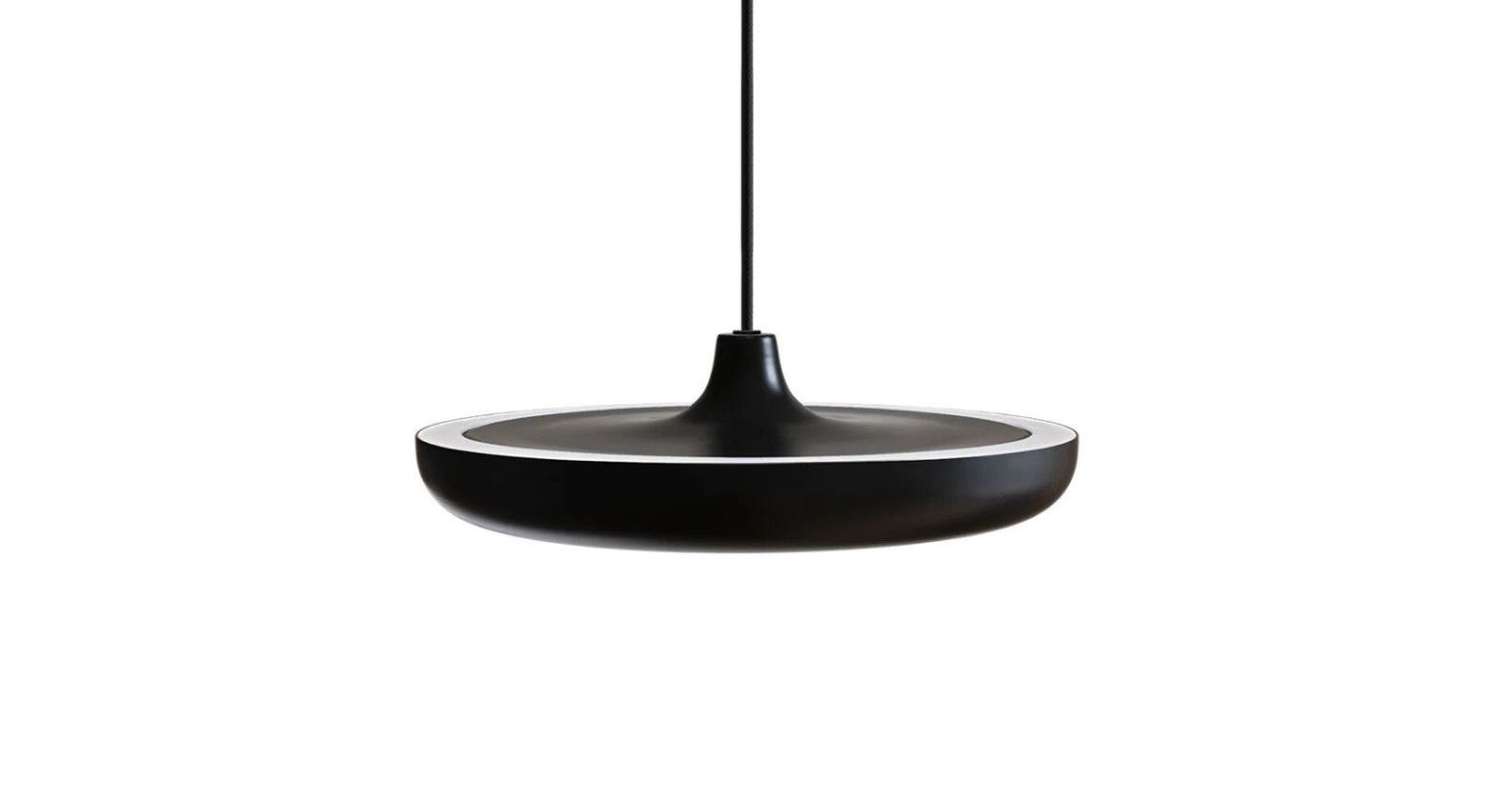 Cassini Pendelleuchte Metall Schwarz 