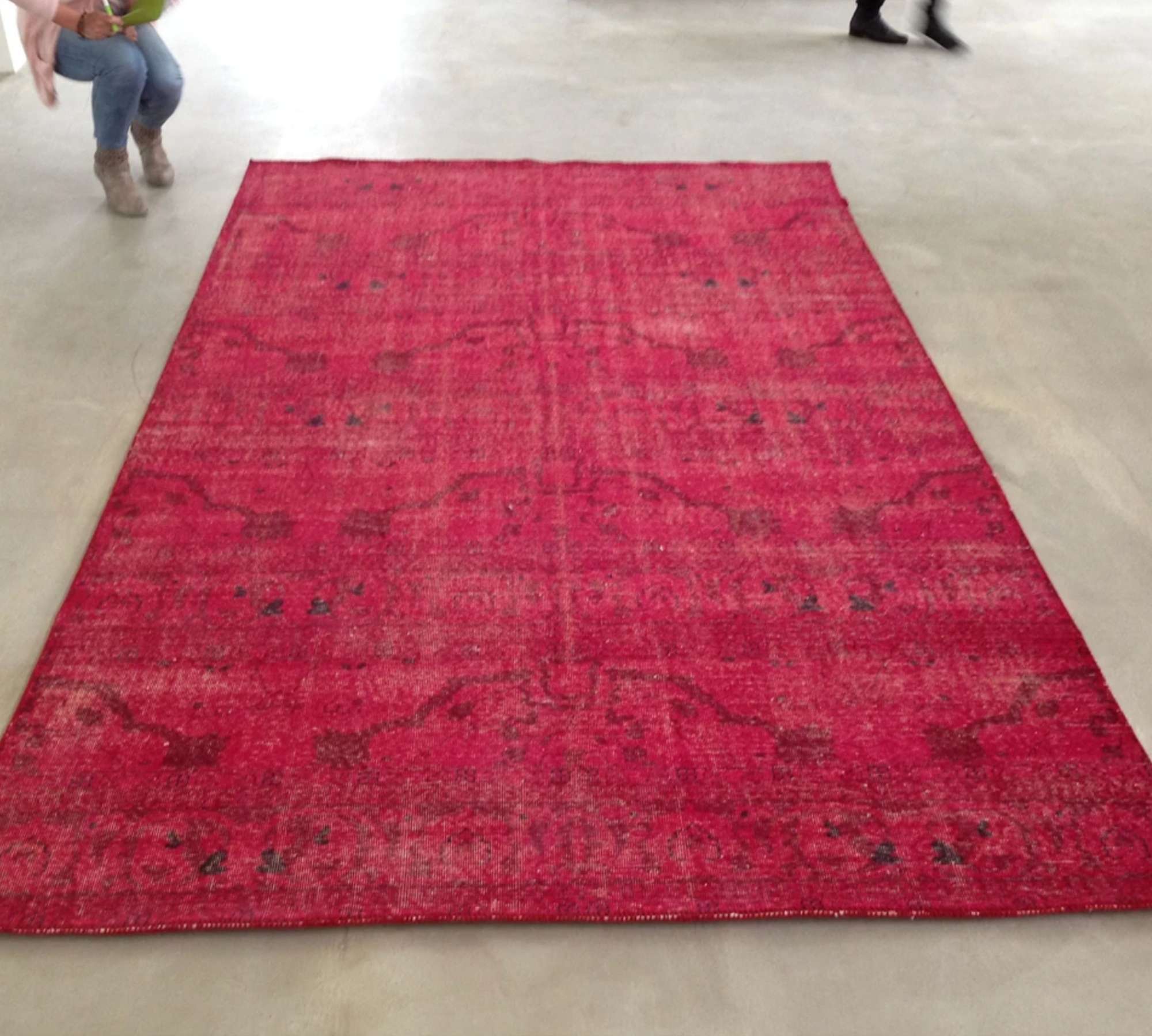 Wollteppich Rot 240 x 170
