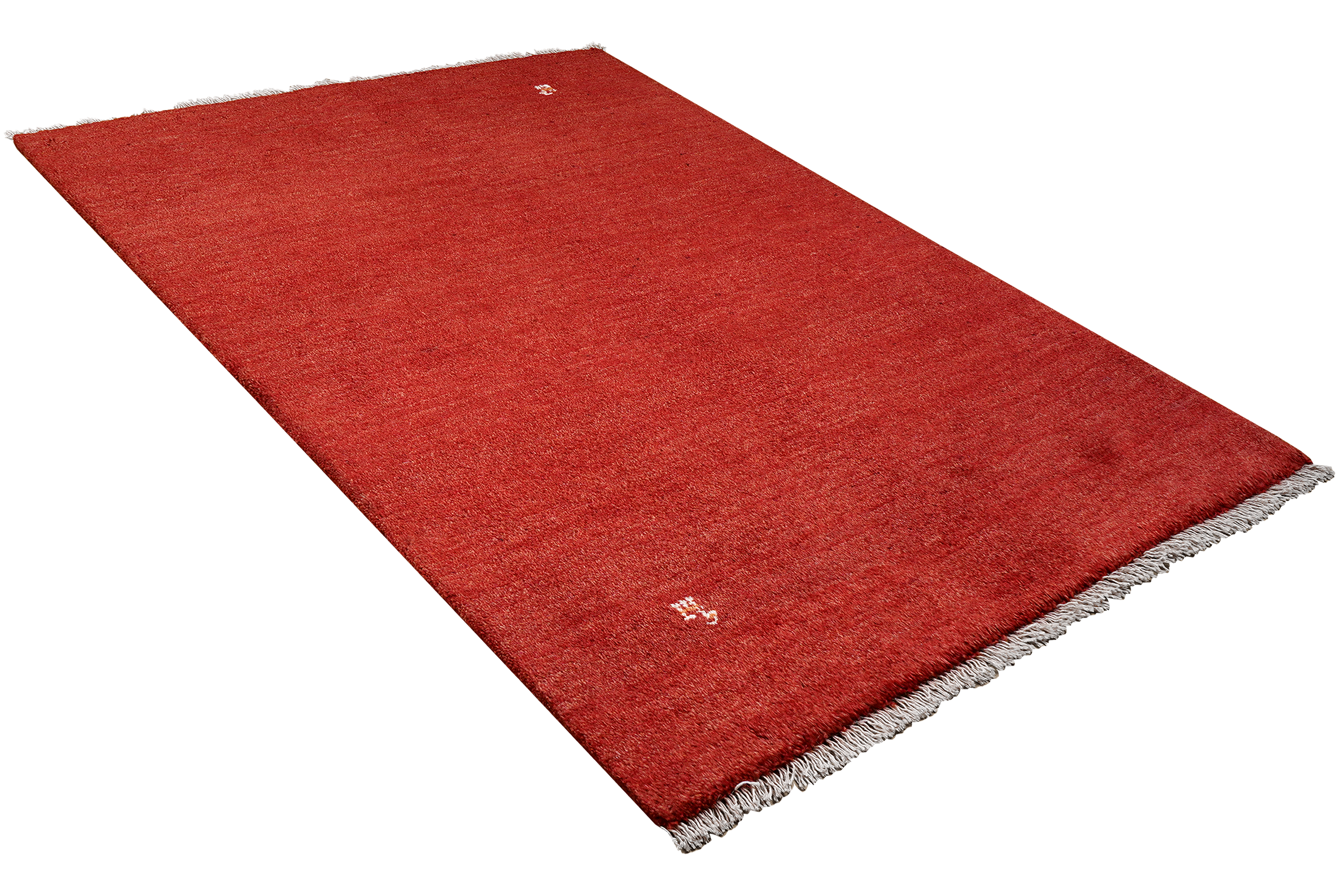 Tappeto Gabbeh lana rosso