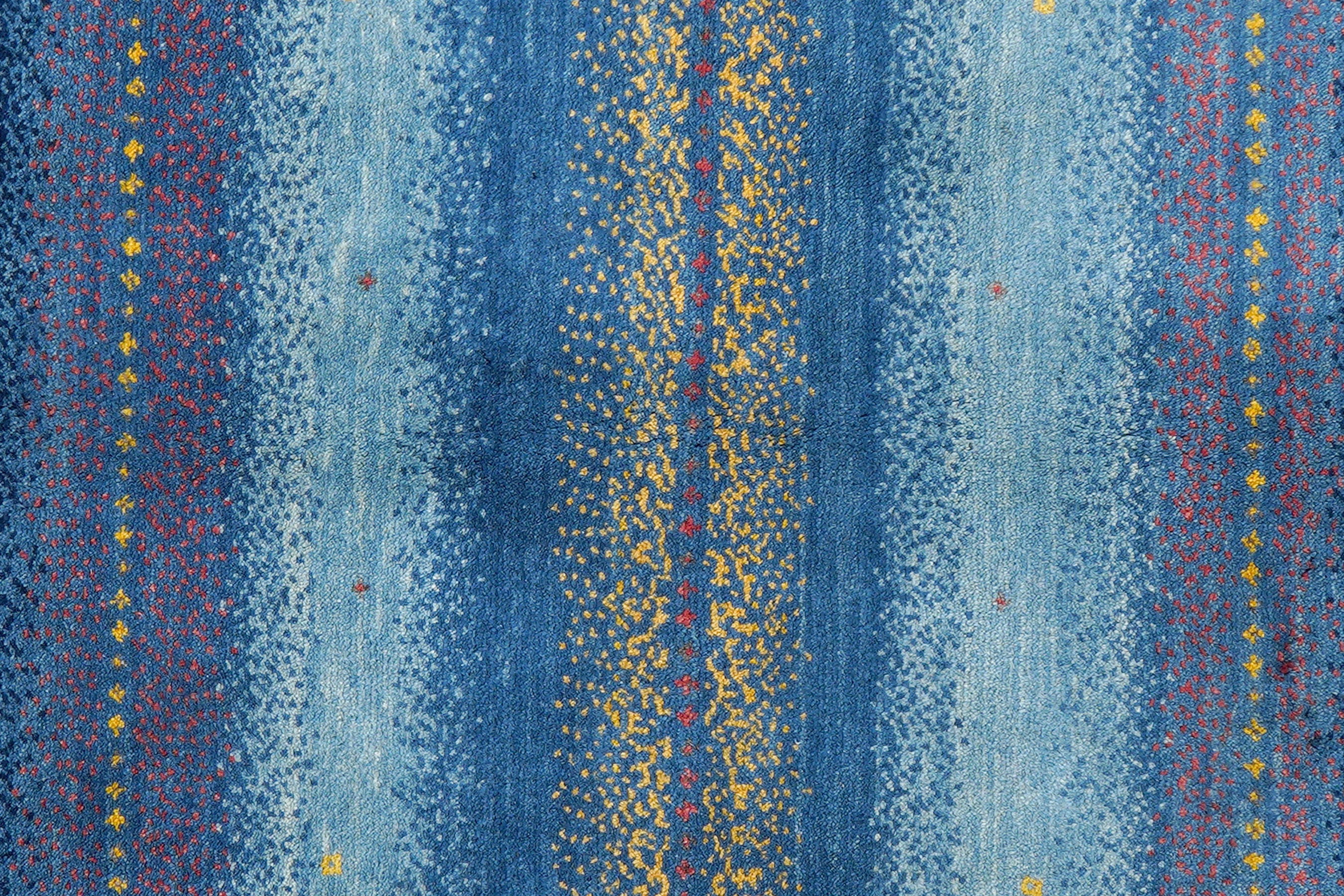 Rizbaf Gabbeh Rug Wool Multicolored