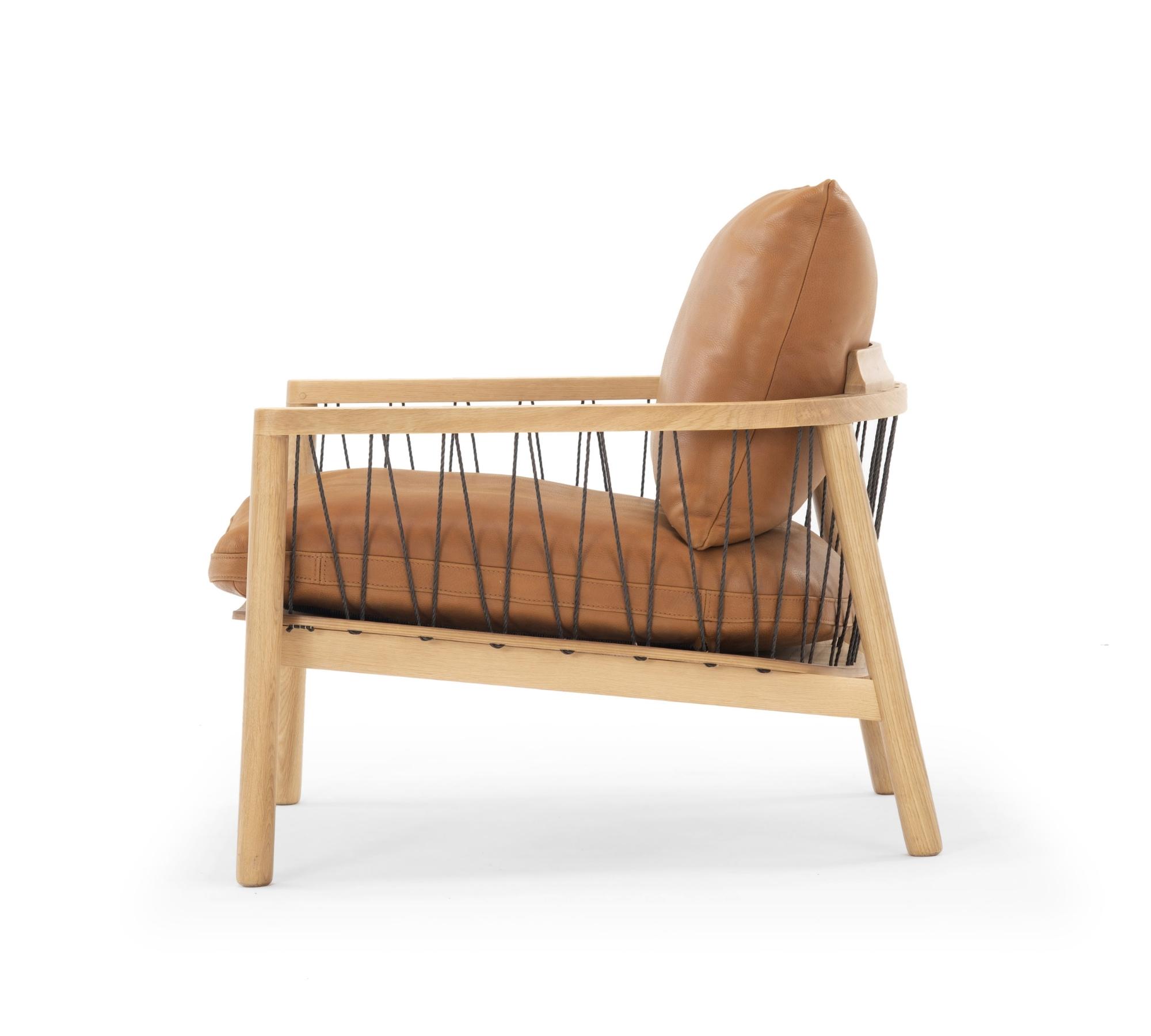 Enzo Sessel Leather Bronze