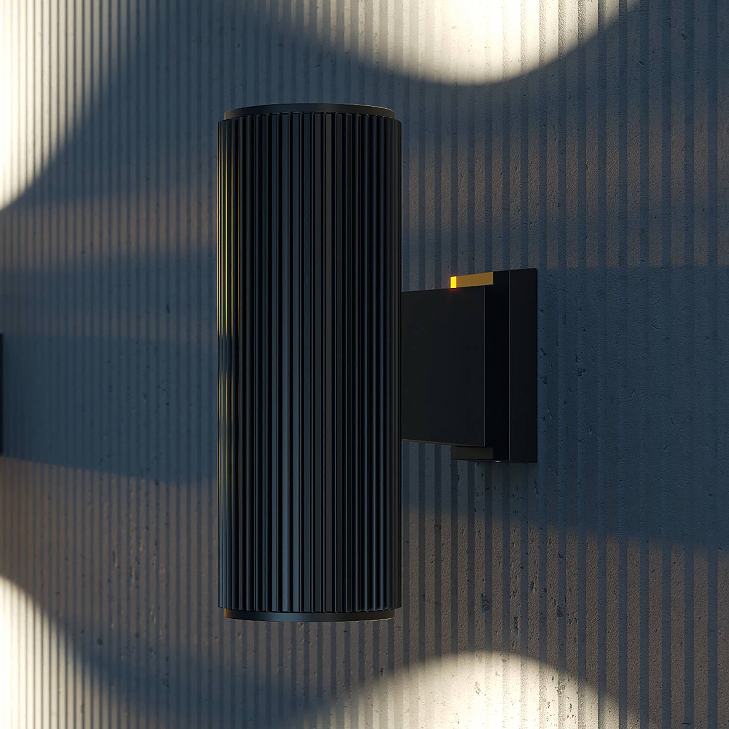Wandleuchte Rando Schwarz