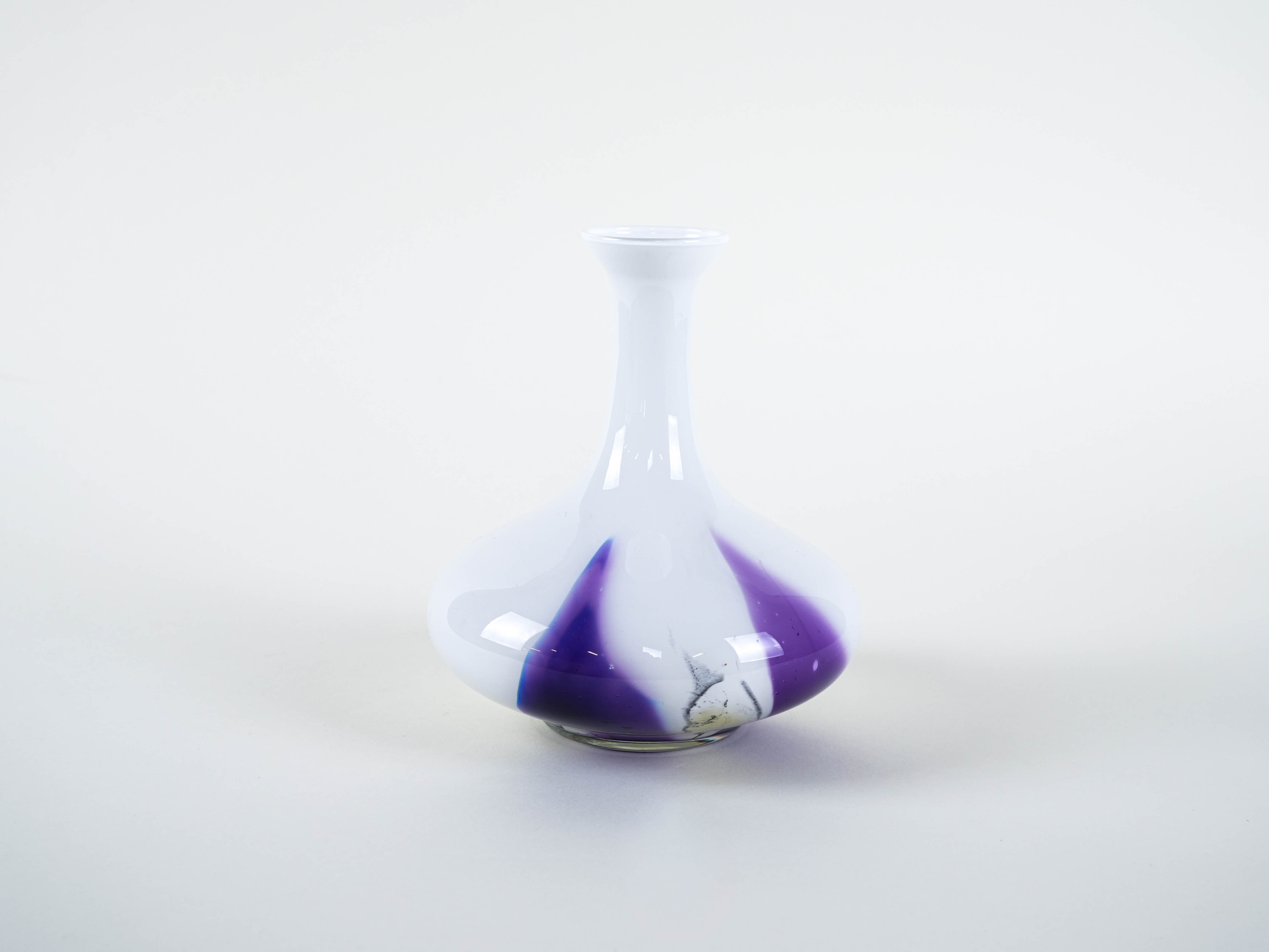 Glass vase 1970s