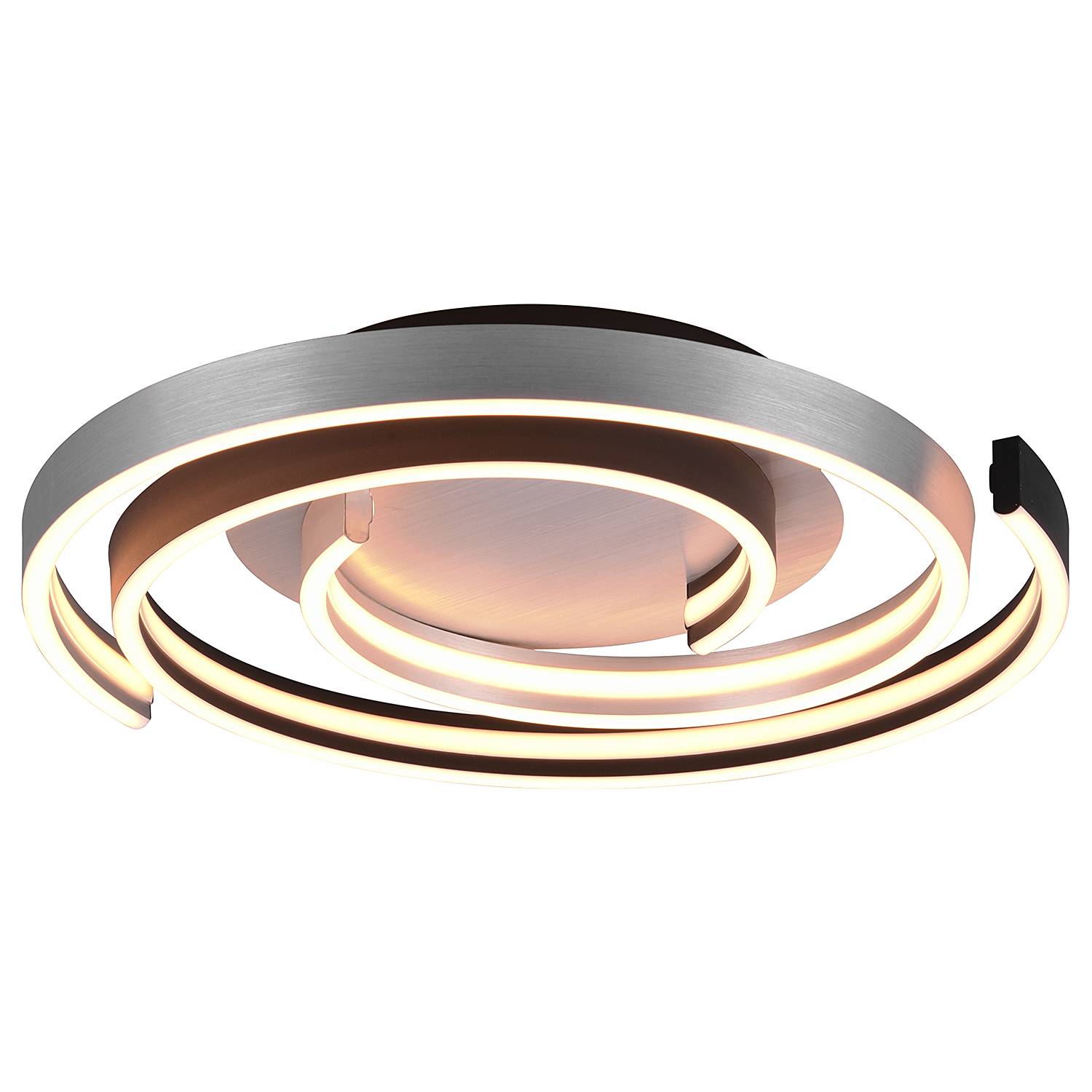 LED-Deckenleuchte Caya Silber