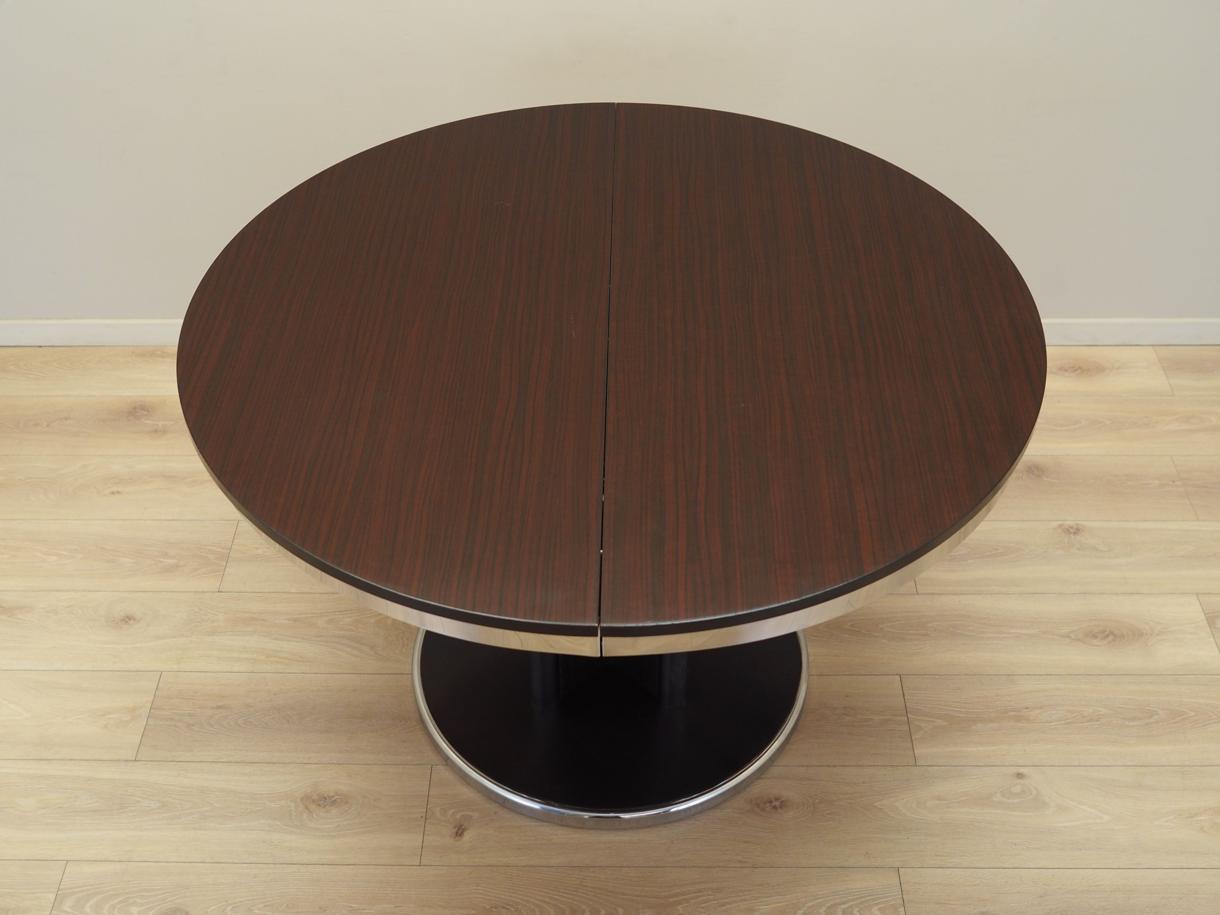 Runder Esstisch 1970er Jahre 121cm