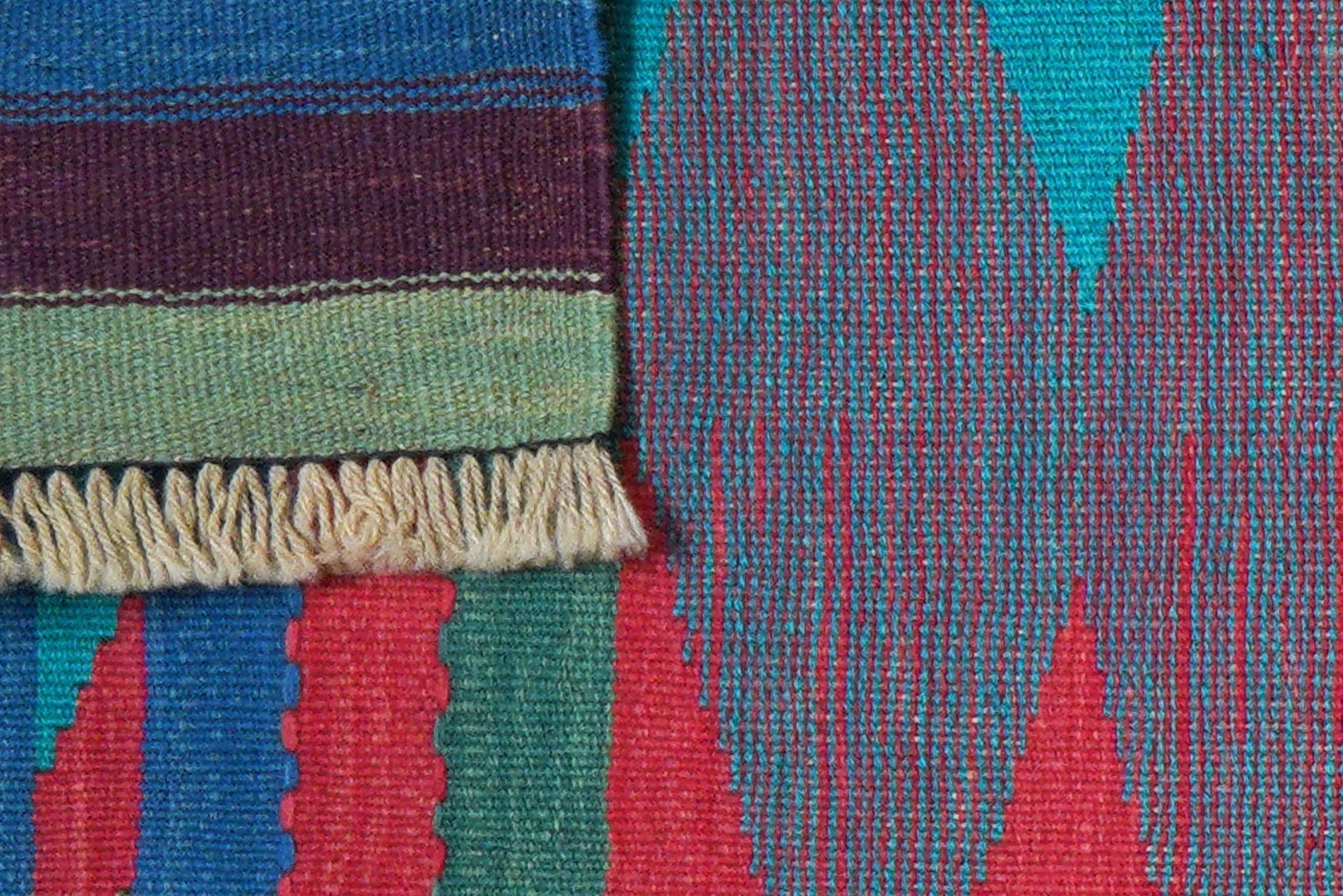Tappeto Kilim Gashgai multicolore